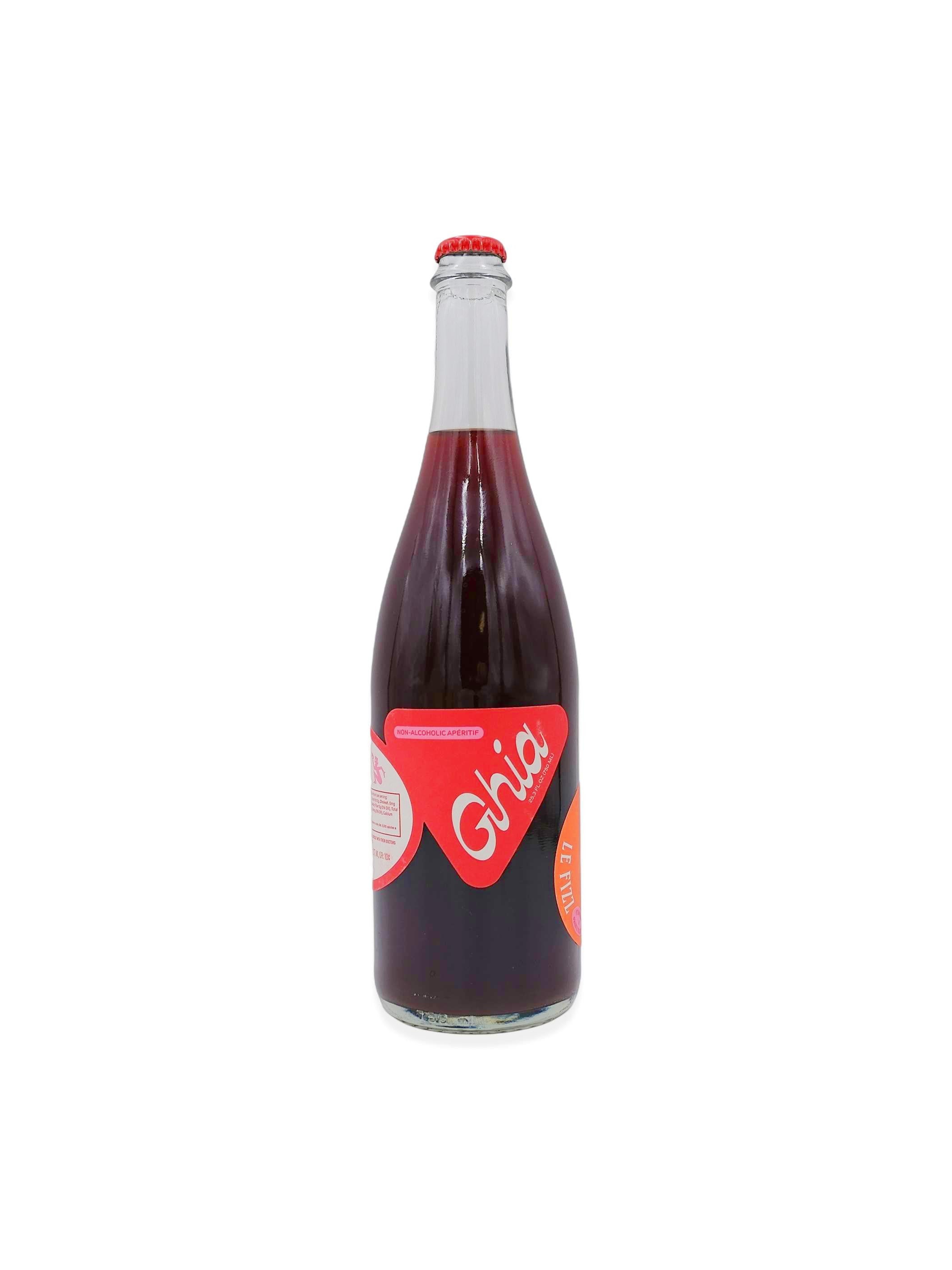 Ghia Non-Alcoholic Le Fizz Strawberry 750mL