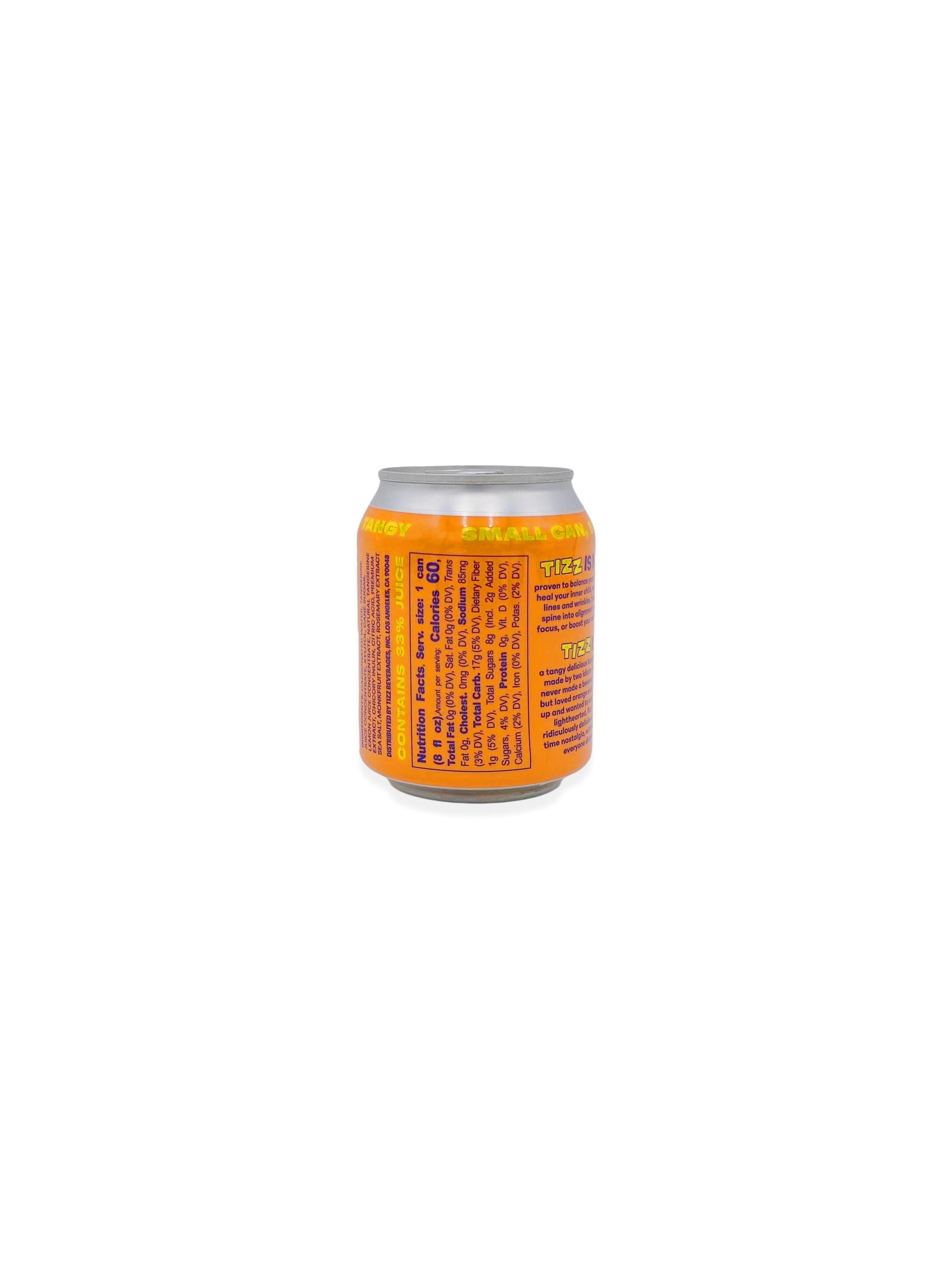 Tizz Tangerine Fizz 8oz