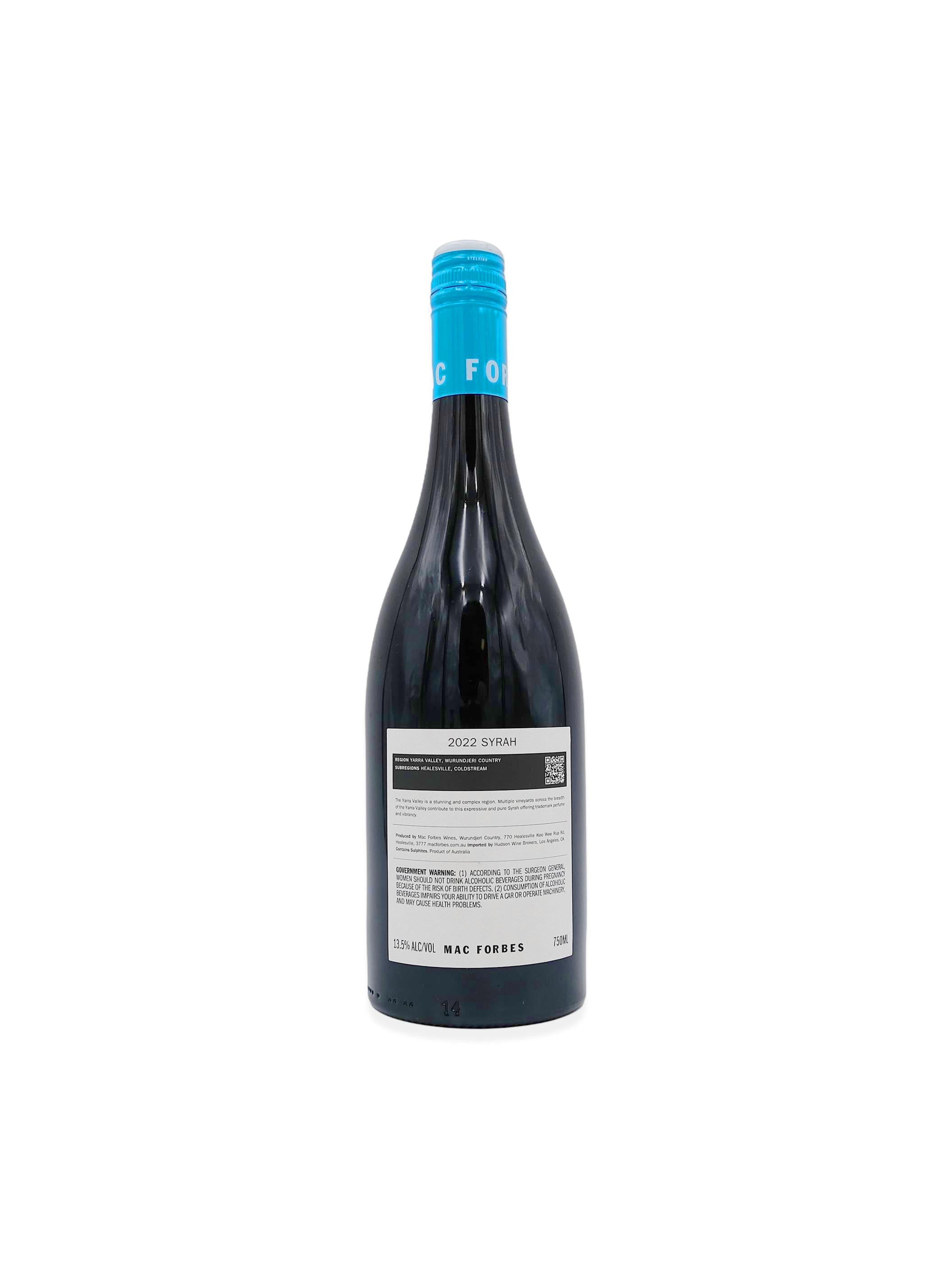 2022 Mac Forbes Yarra Valley Syrah 750ml