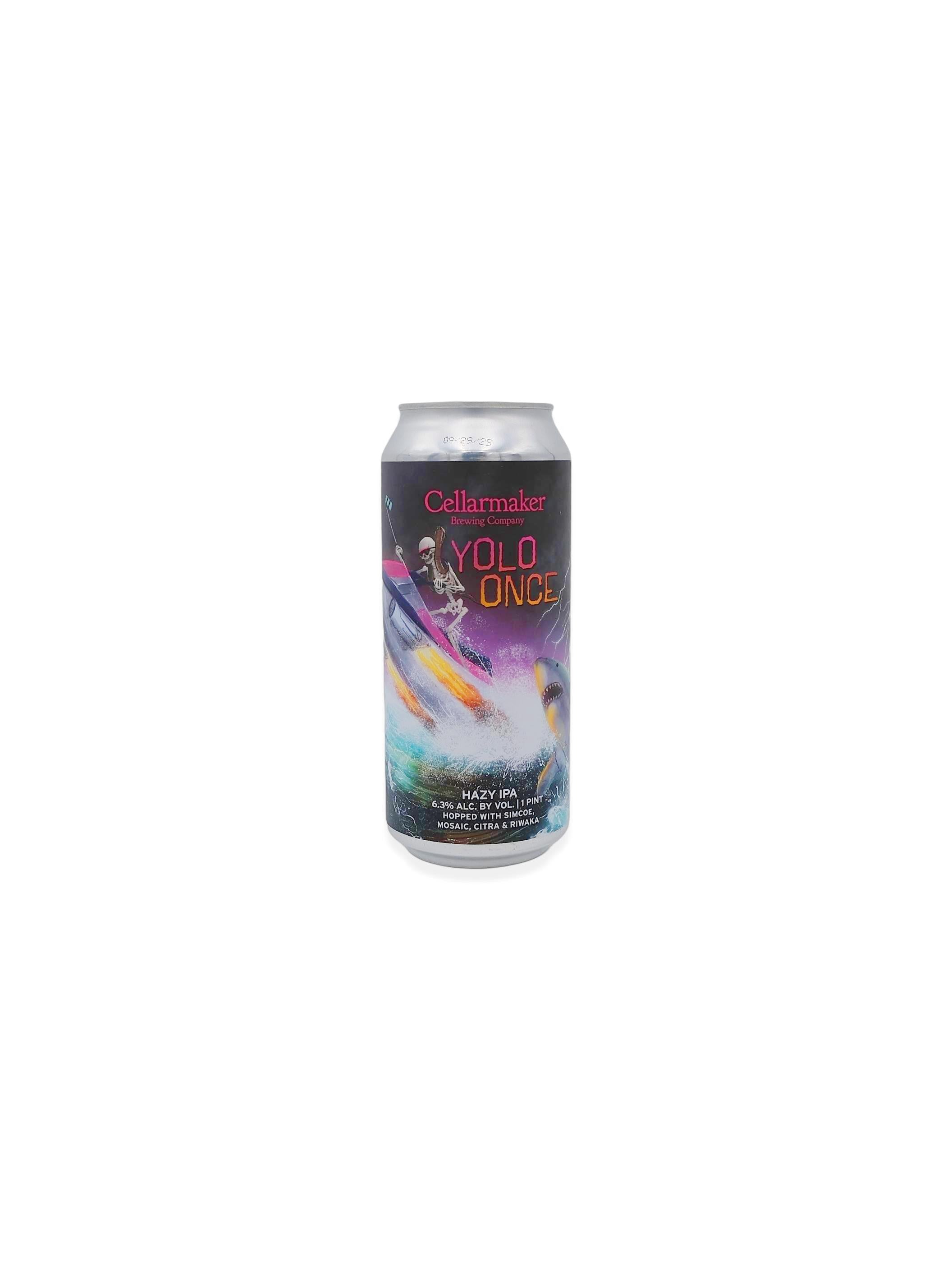 Cellarmaker 'Yolo Once' Hazy IPA 16oz
