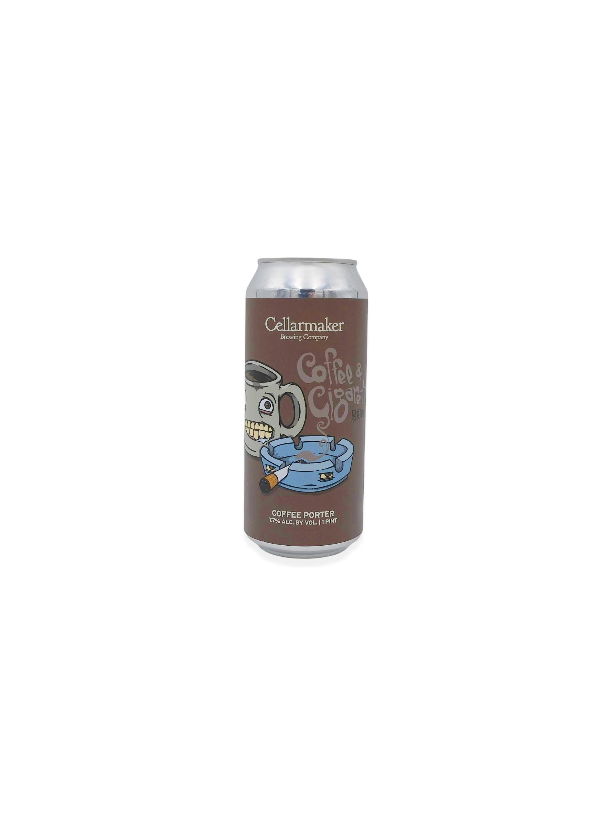Cellarmaker 'Coffee & Cigarettes' Lightly Smoked Coffee Porter 16oz