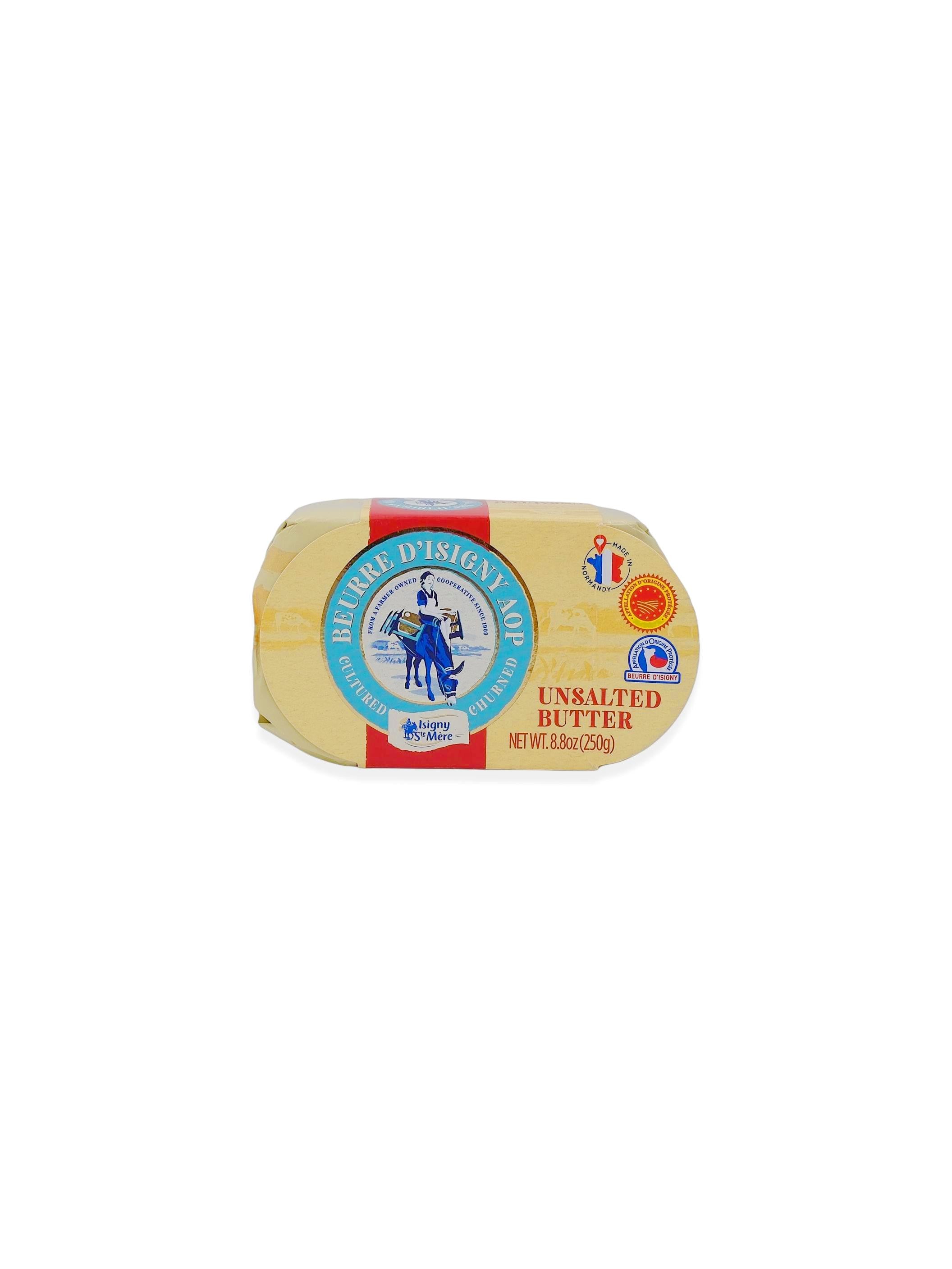 Beurre d'Isigny PDO Unsalted Butter 250g