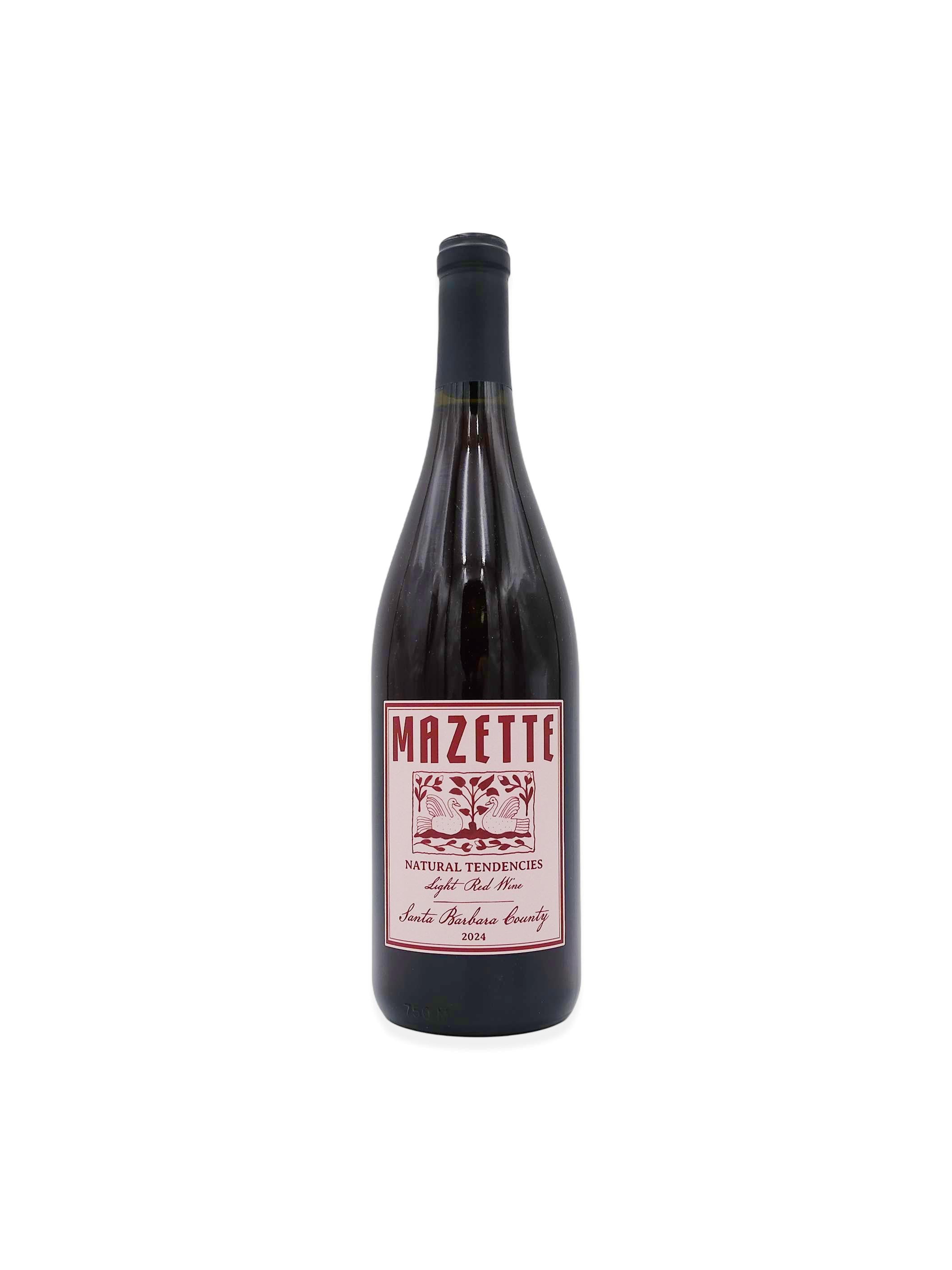 2024 Mazette Wines 'Natural Tendencies' Light Red Wine 750mL