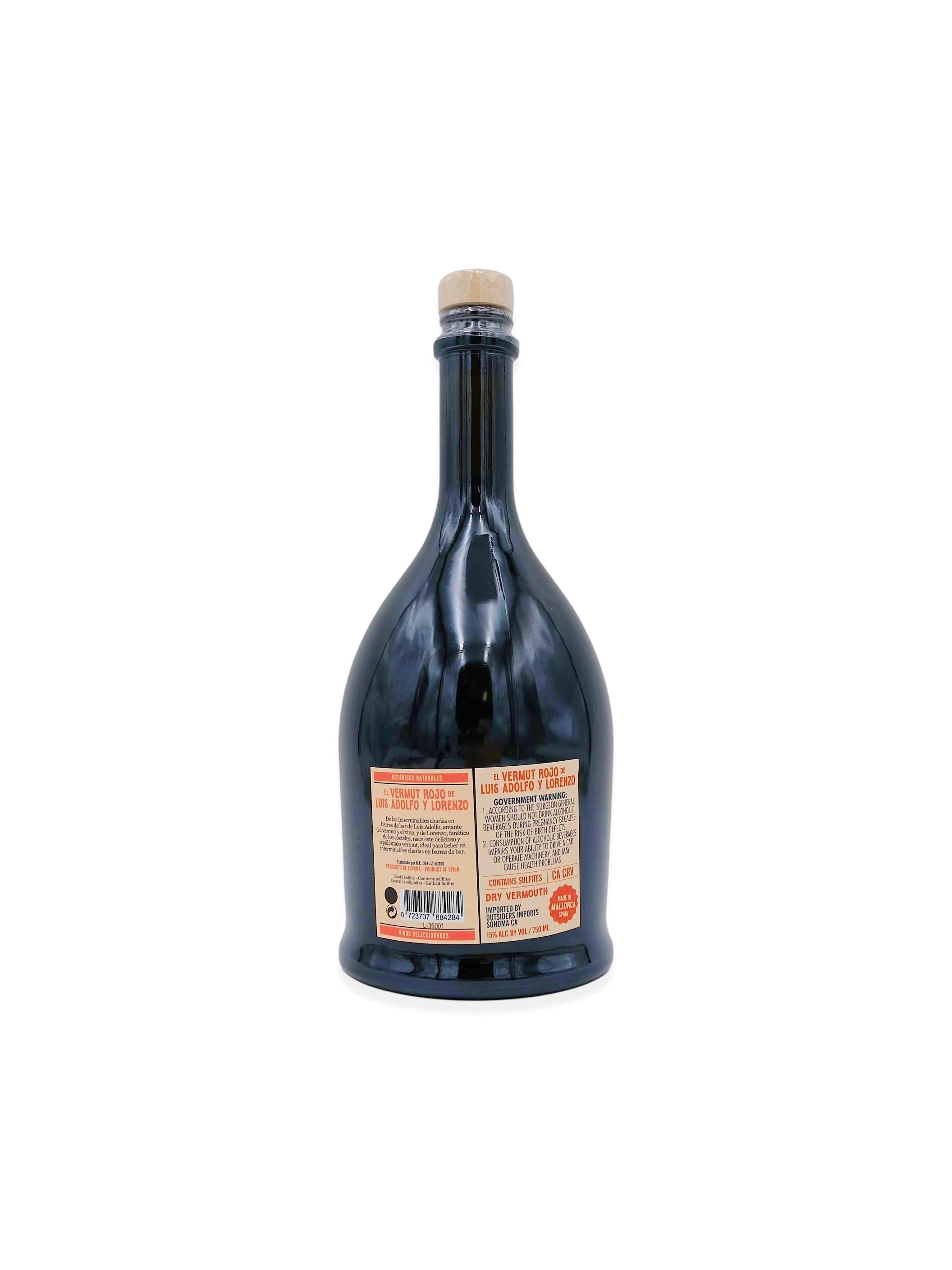 Luis Adolfo y Lorenzo Mallorca Vermut 750mL