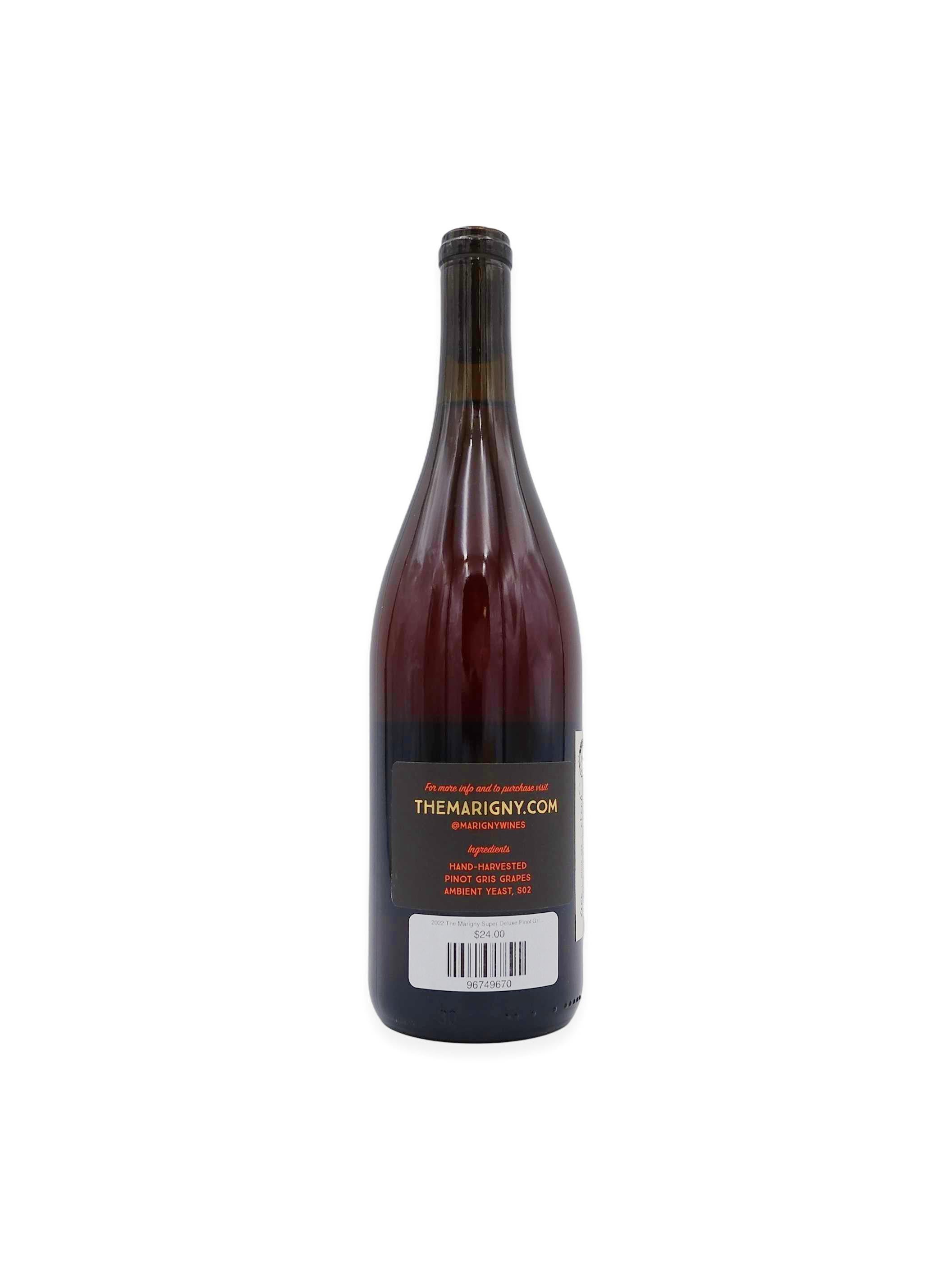 2022 The Marigny Super Deluxe Pinot Gris 750mL