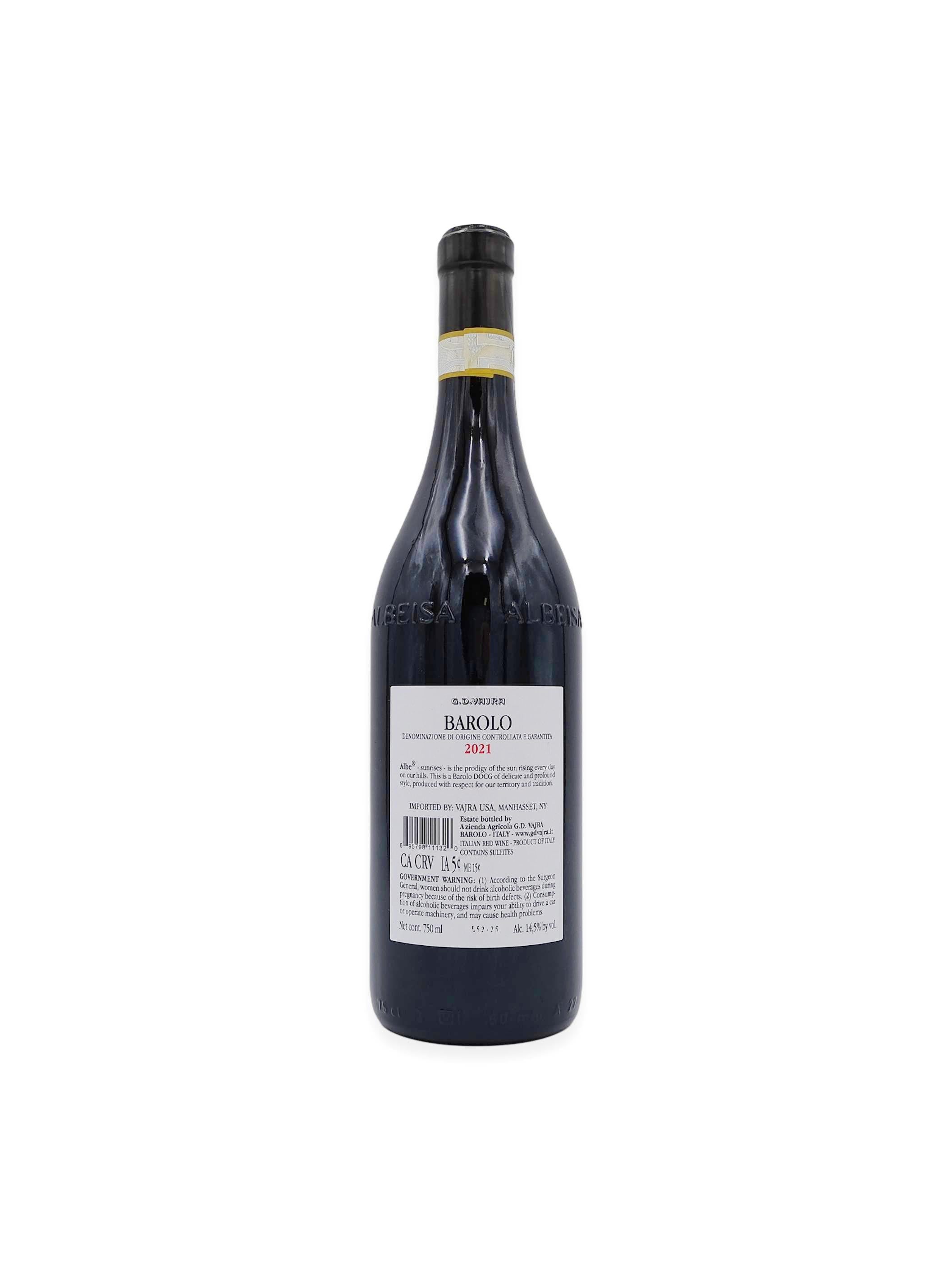2021 G.D. Vajra Barolo Albe 750ml