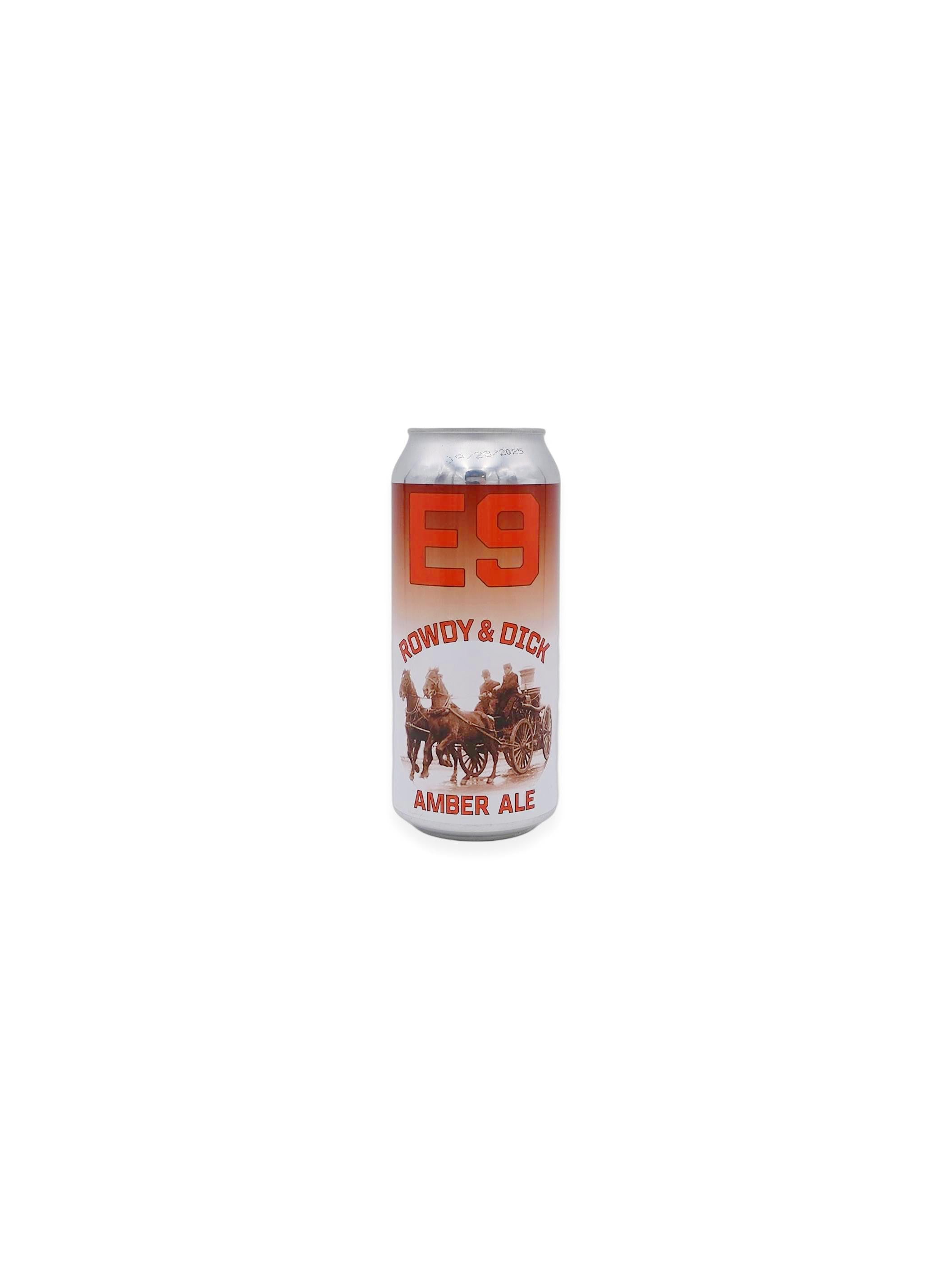 E9 Rowdy & Dick Amber Ale 16oz