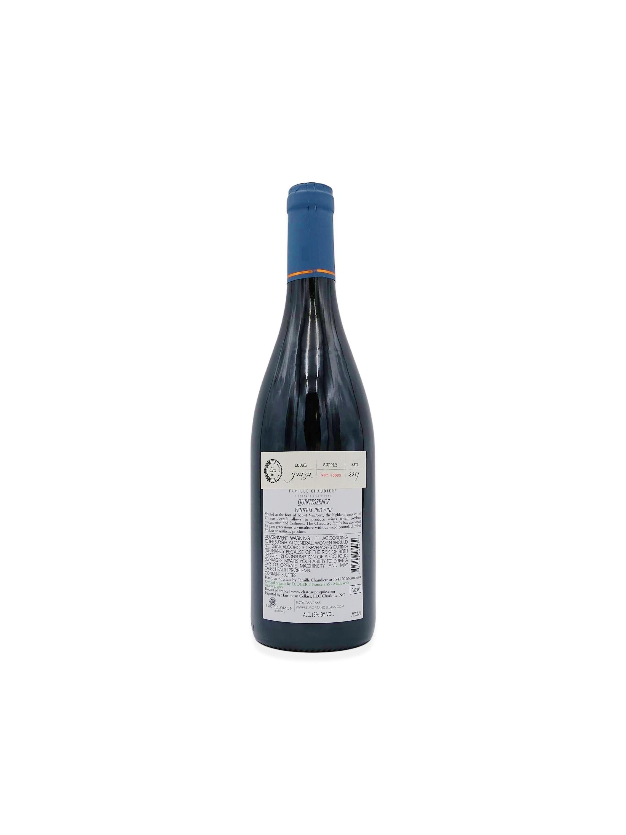 2021 Chateau Pesquie Quintessence Rouge 750mL