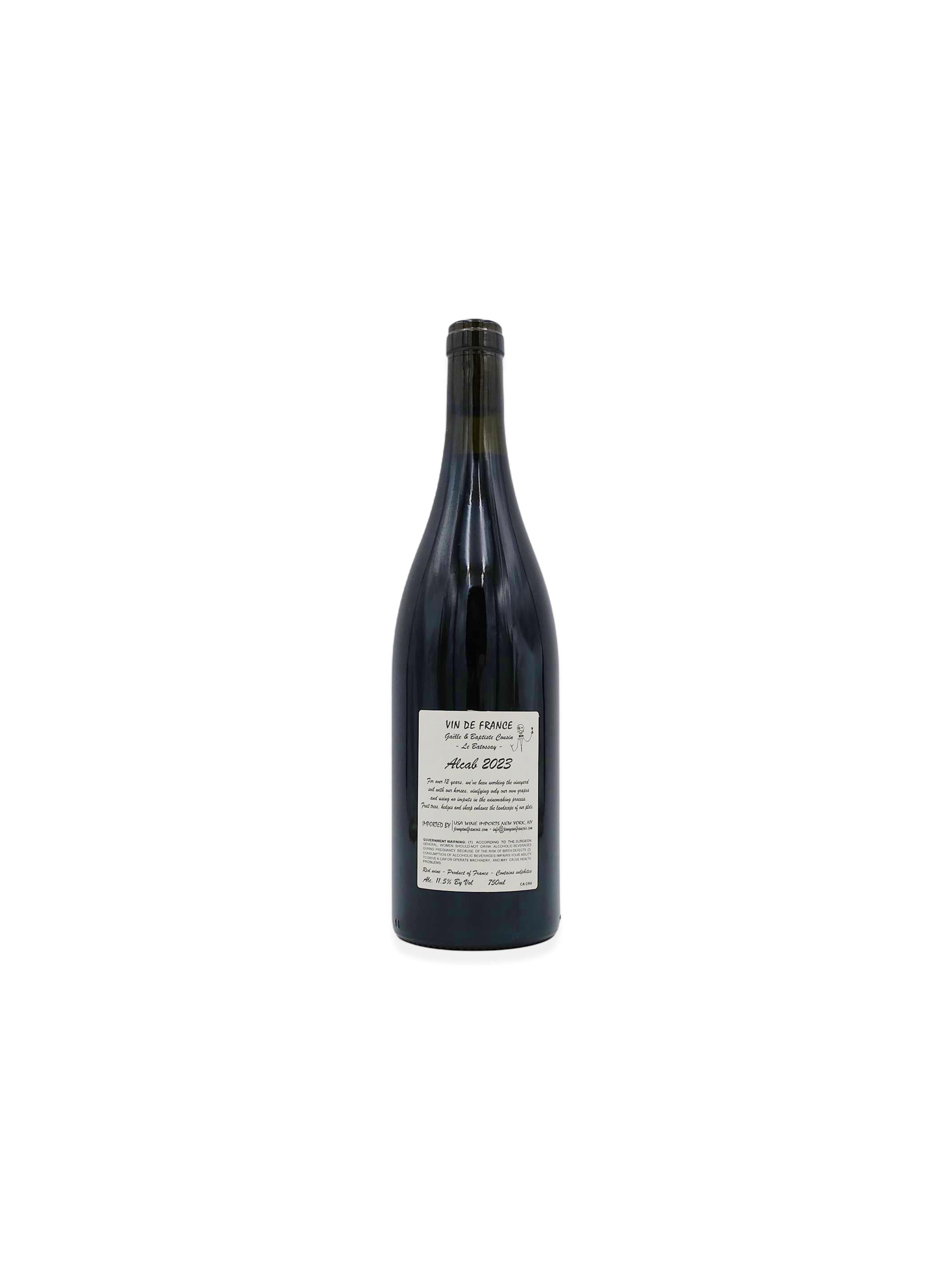 2023 Baptiste Cousin Al'Cab Erne 750mL