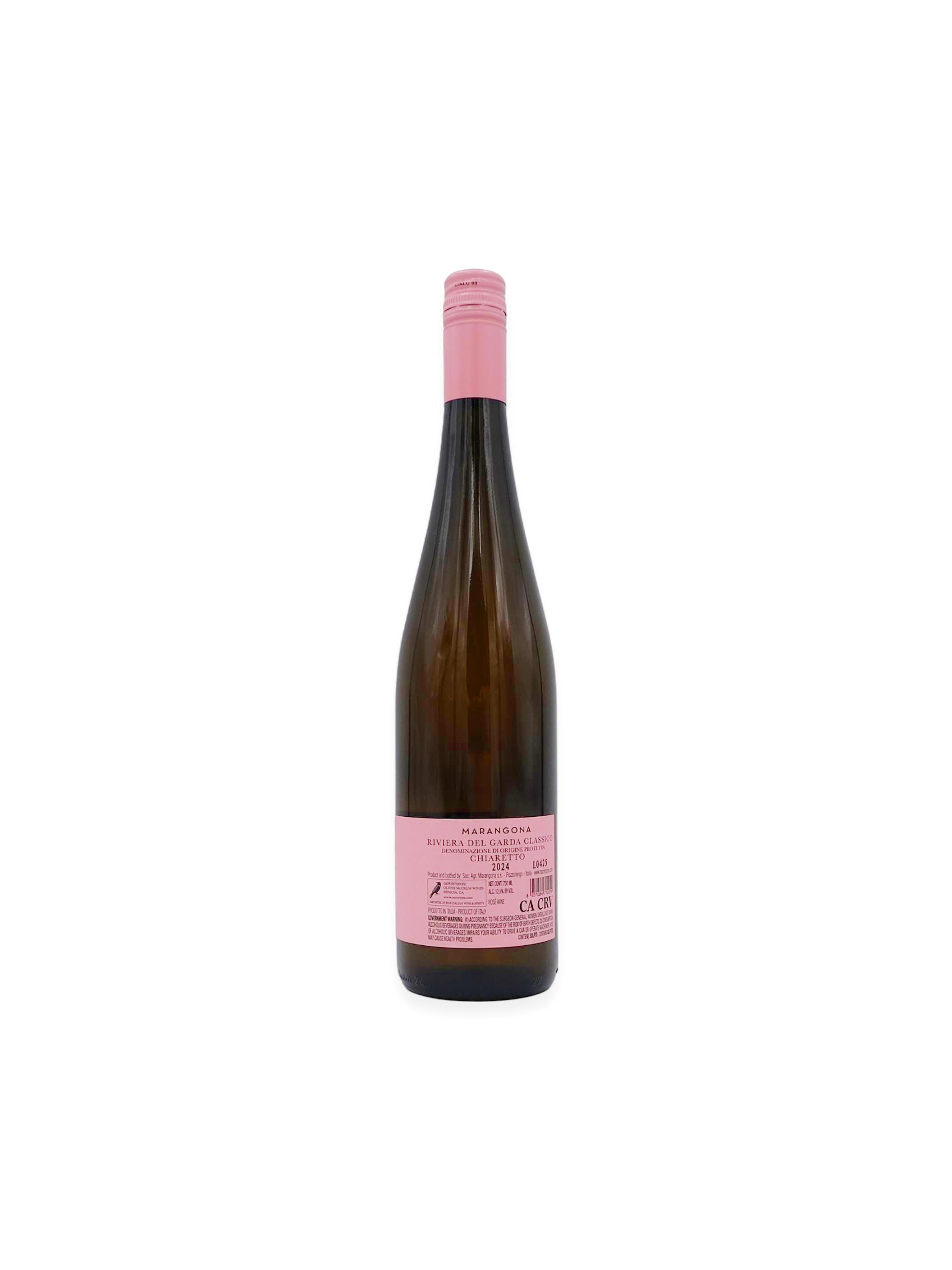 2024 Marangona Chiaretto Rosato 750mL