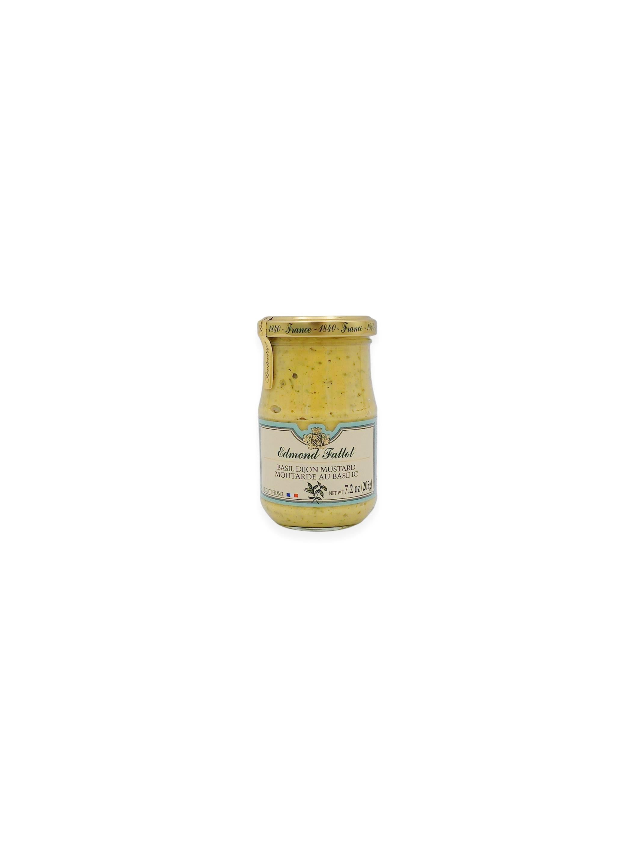 Fallot Basil Dijon Mustard 7oz