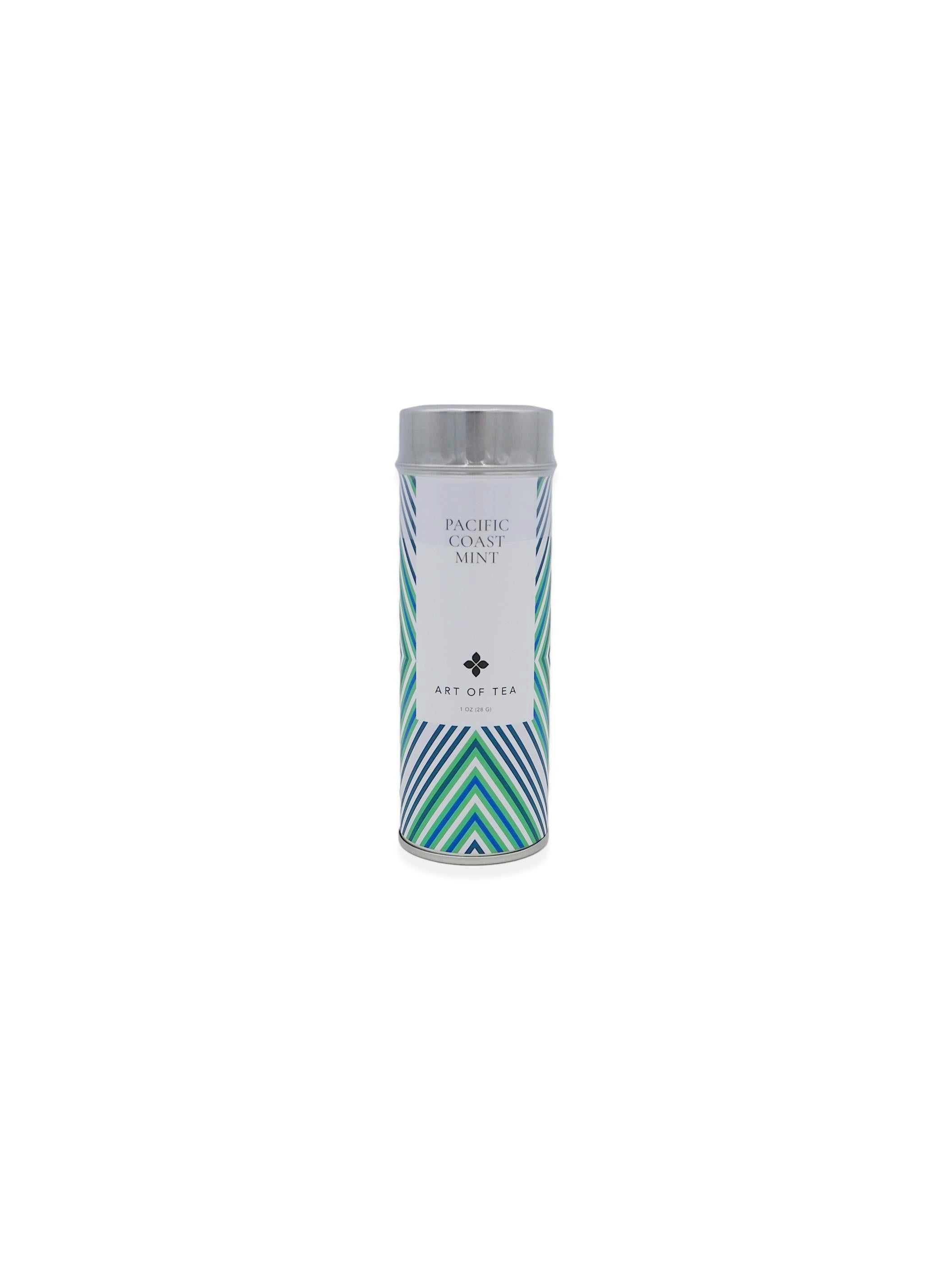 Art Of Tea Pacific Coast Mint Retail Canister 1oz