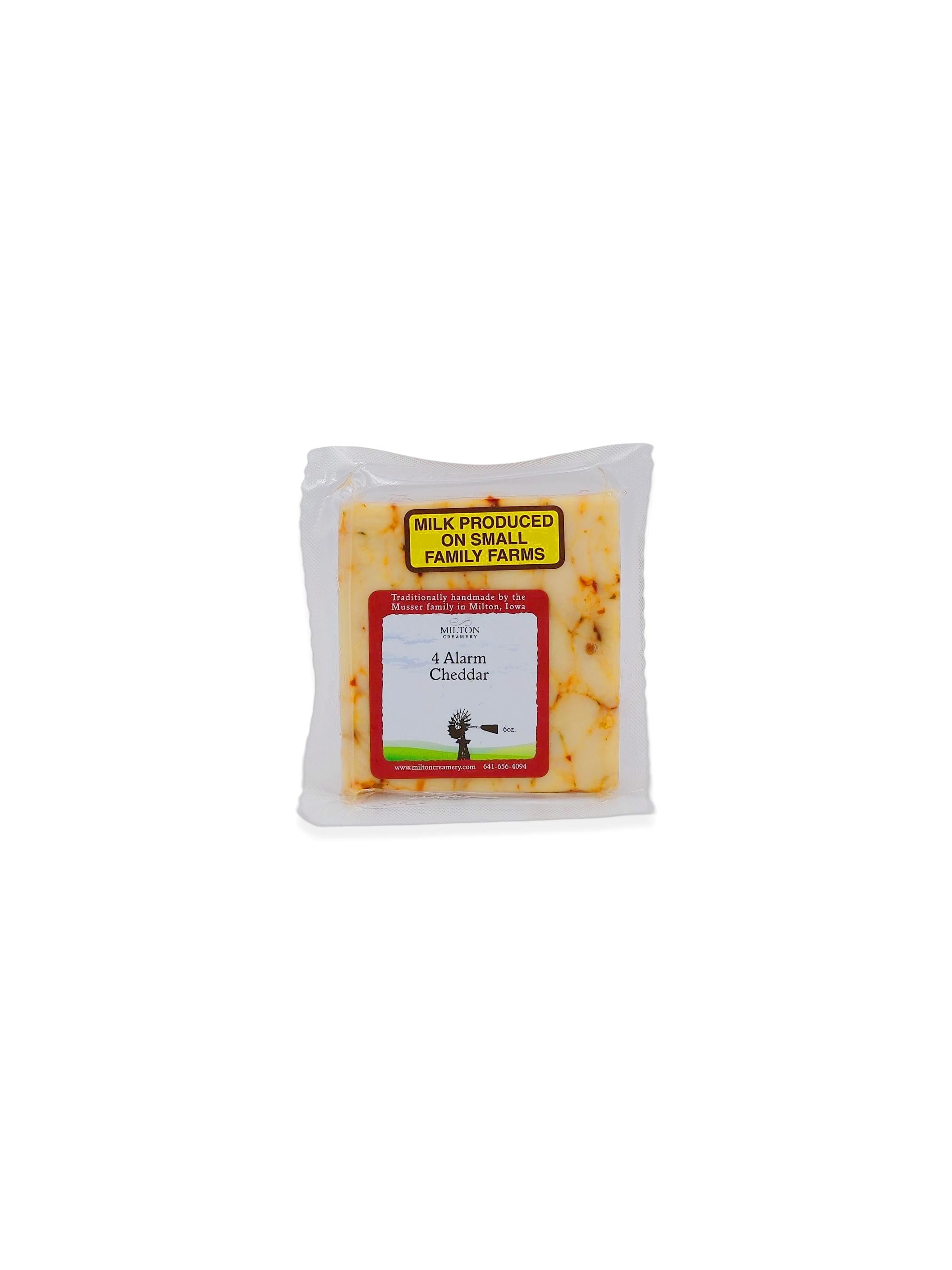 Milton Creek Four Alarm Cheddar 6oz