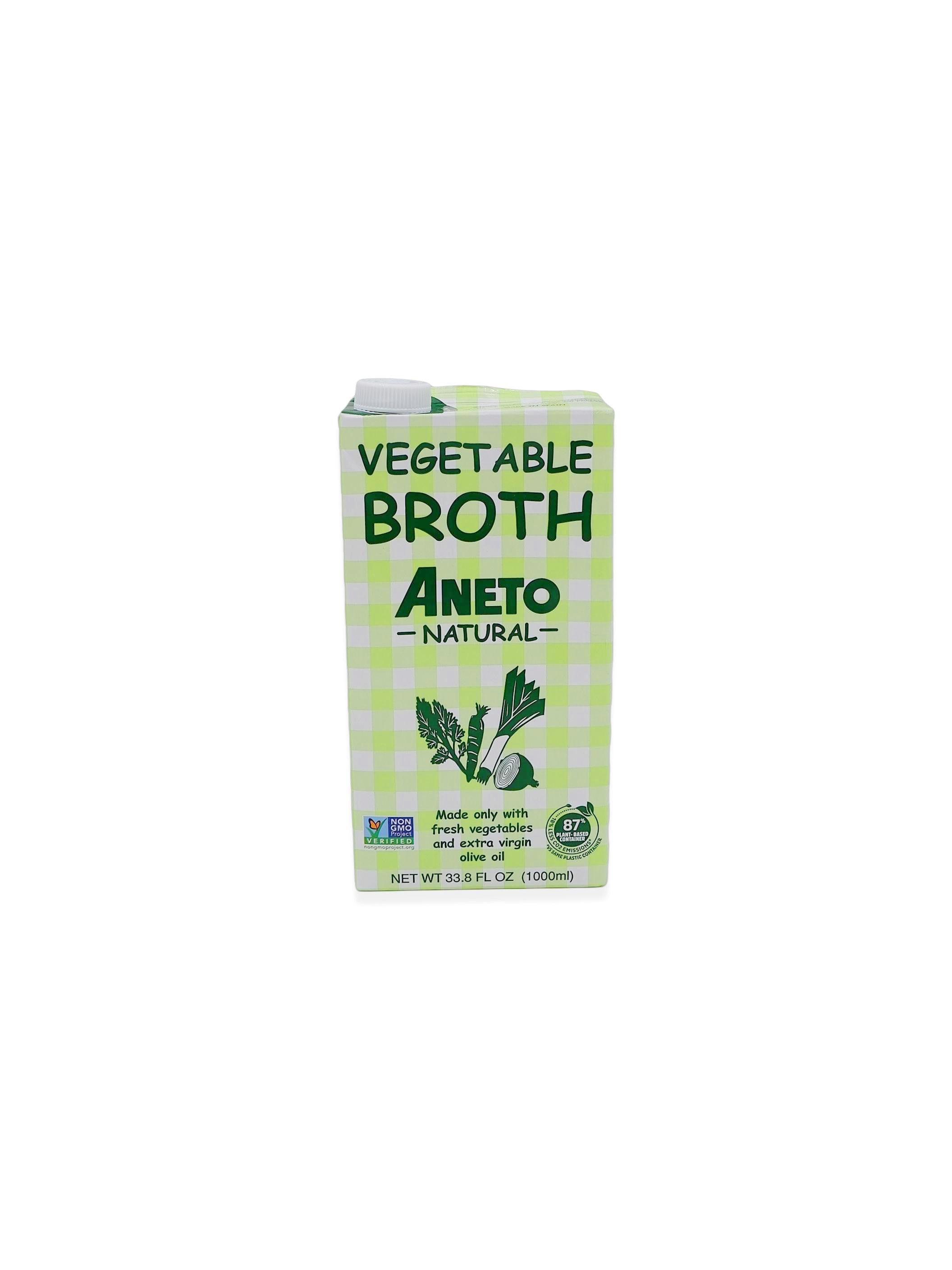 Aneto Vegetable Broth 34 fl oz