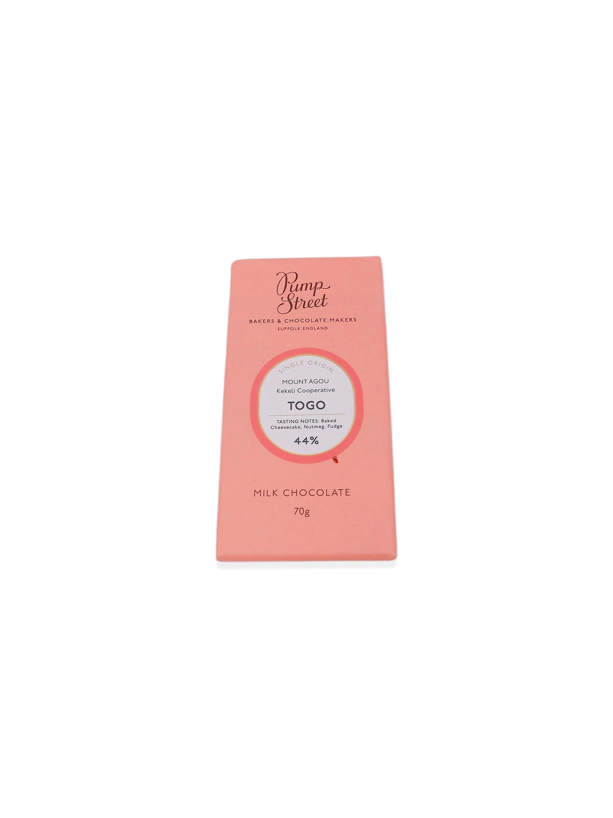 Pump Street Togo Milk Chocolate 44% 70g
