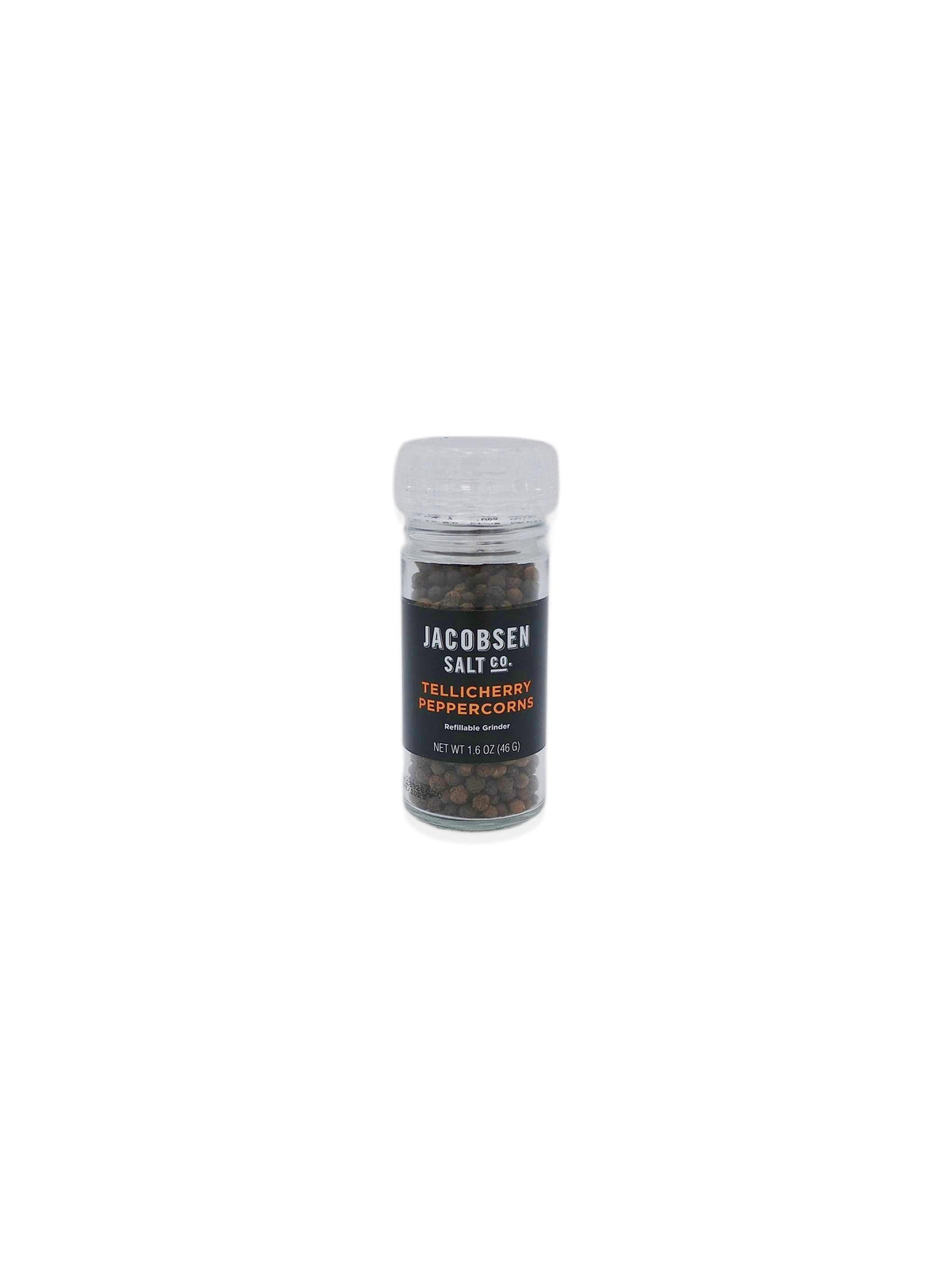Jacobsen Tellicherry Peppercorns Refillable Grinder 1.6oz/42g