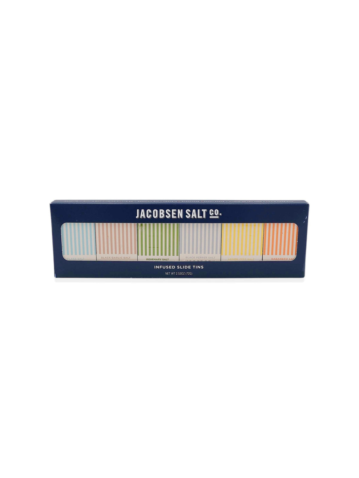 Jacobsen Infused Salt Slide Tin Collection 2.53oz/72g