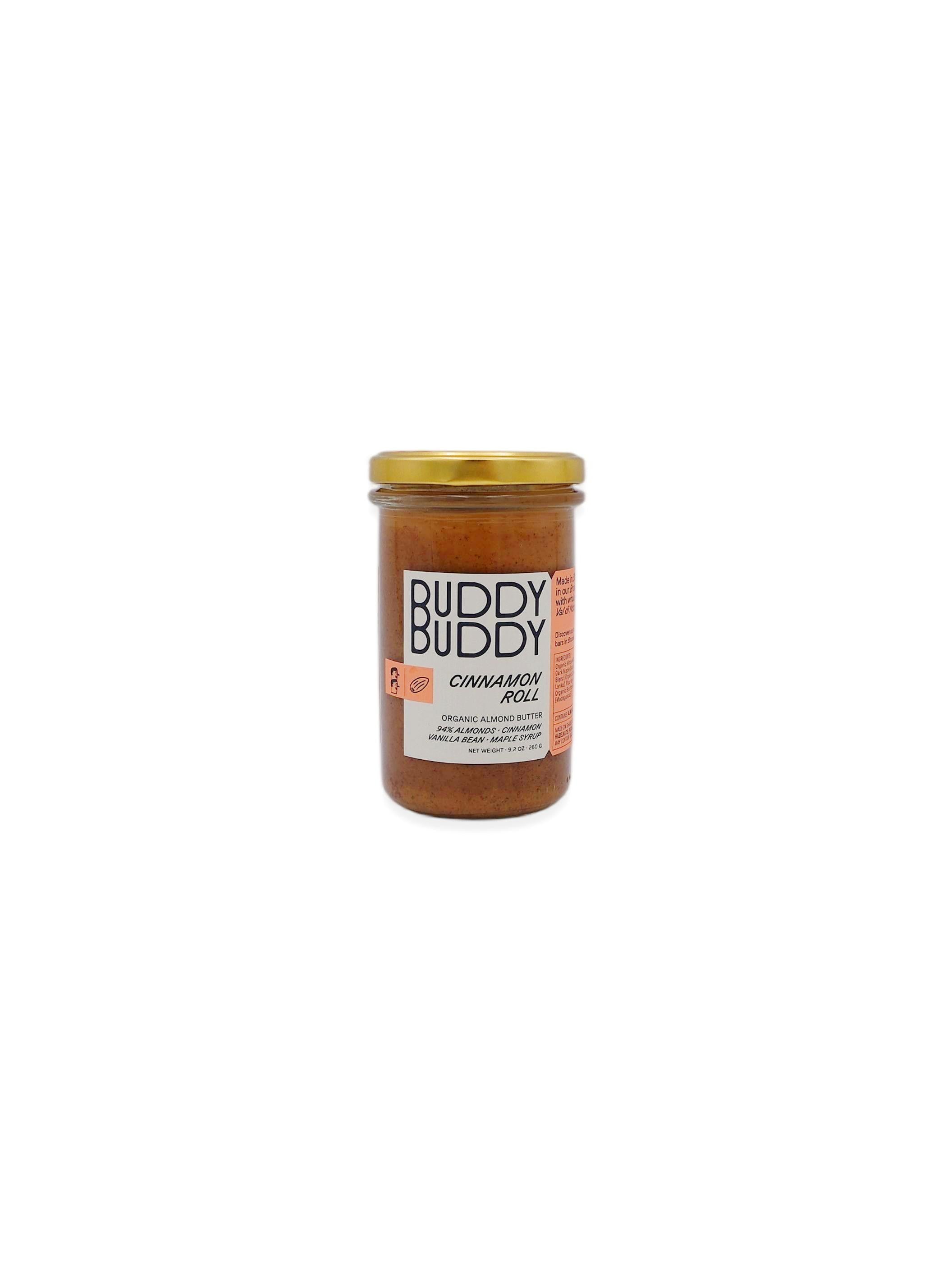 BUDDY BUDDY Organic Cinnamon Roll Almond Nut Butter 9.2oz