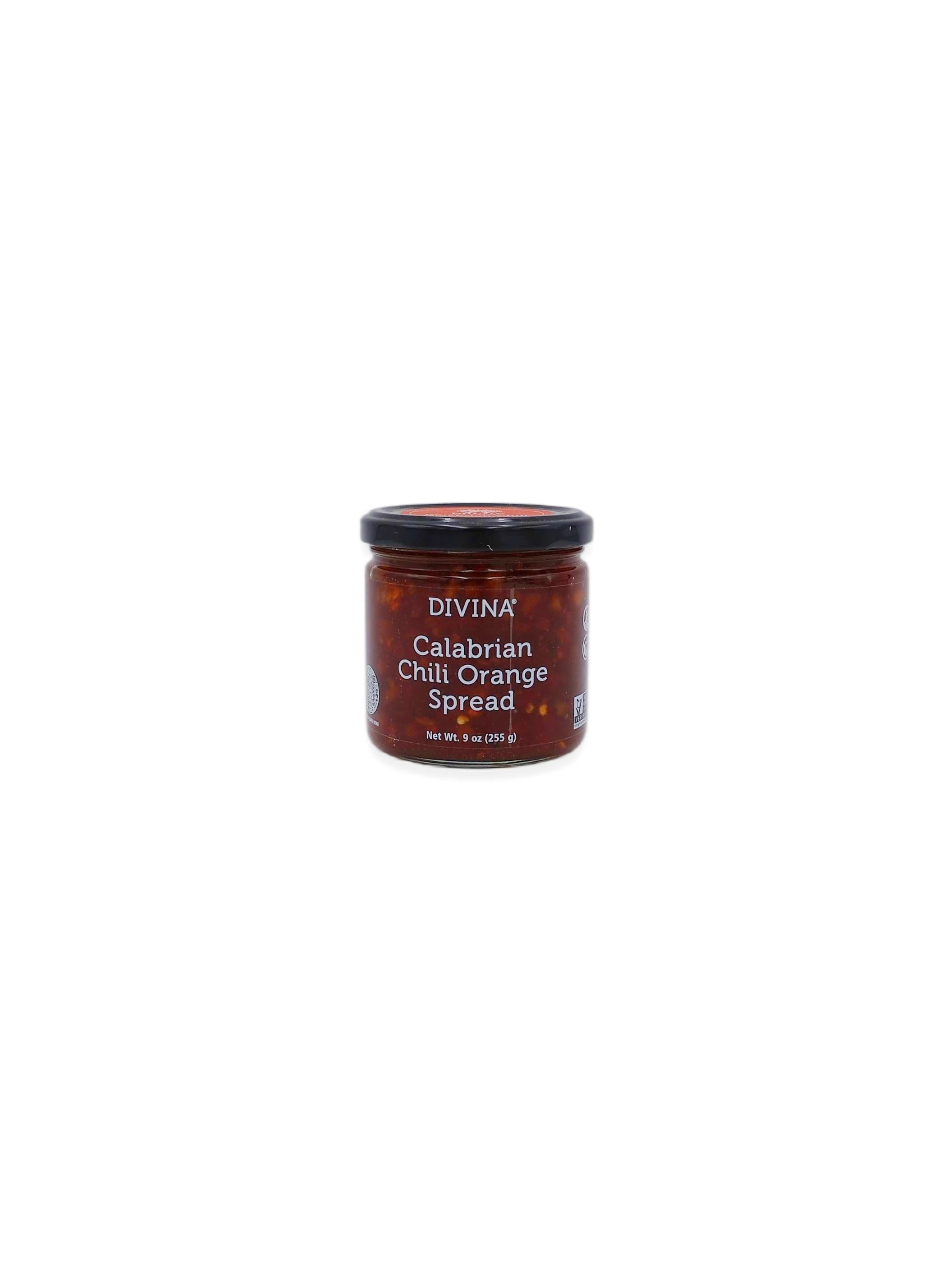 Divina Calabrian Chili Orange Jam Jar 9oz