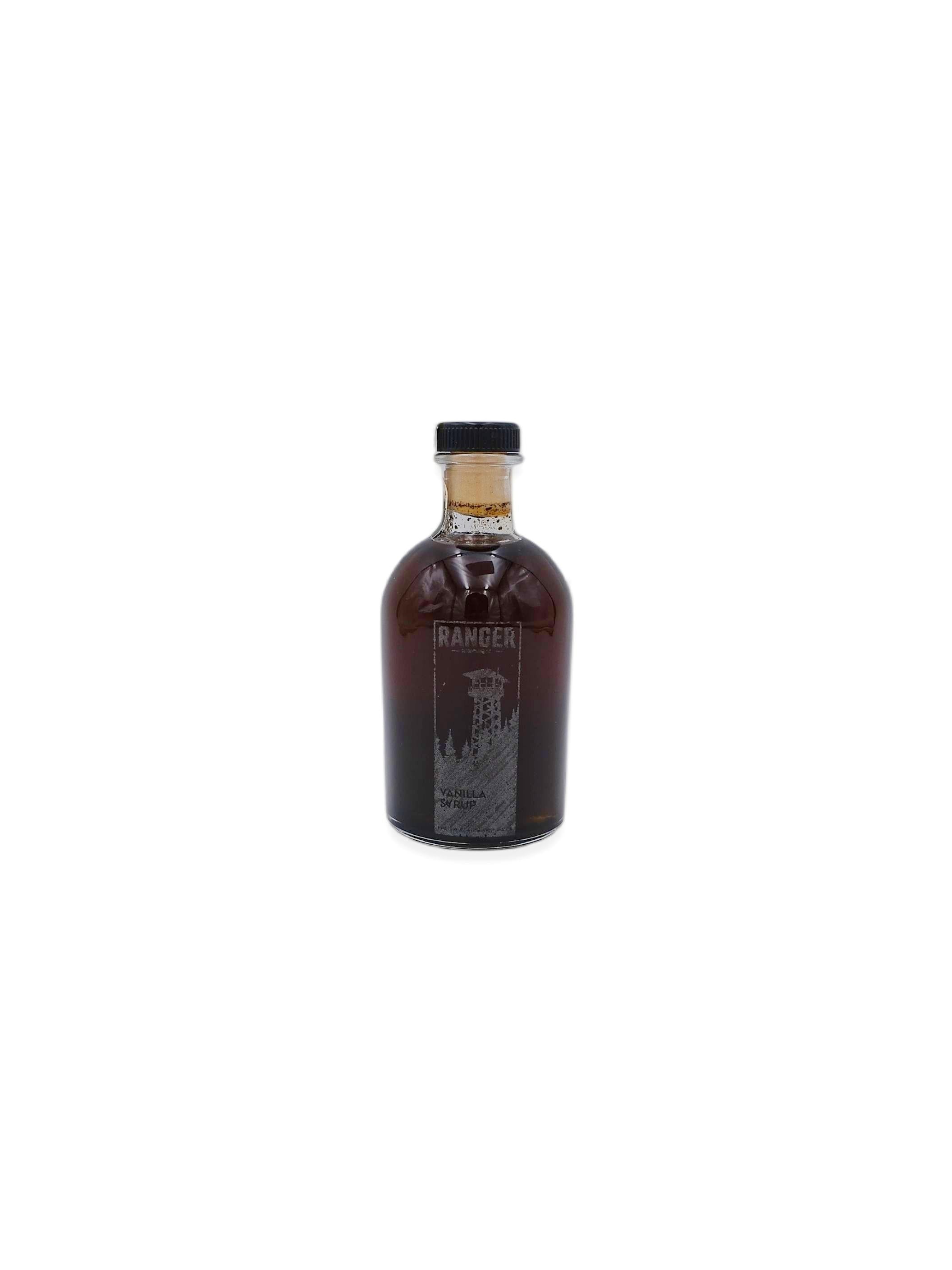 Ranger Vanilla Syrup in Etched Bottle 200ml