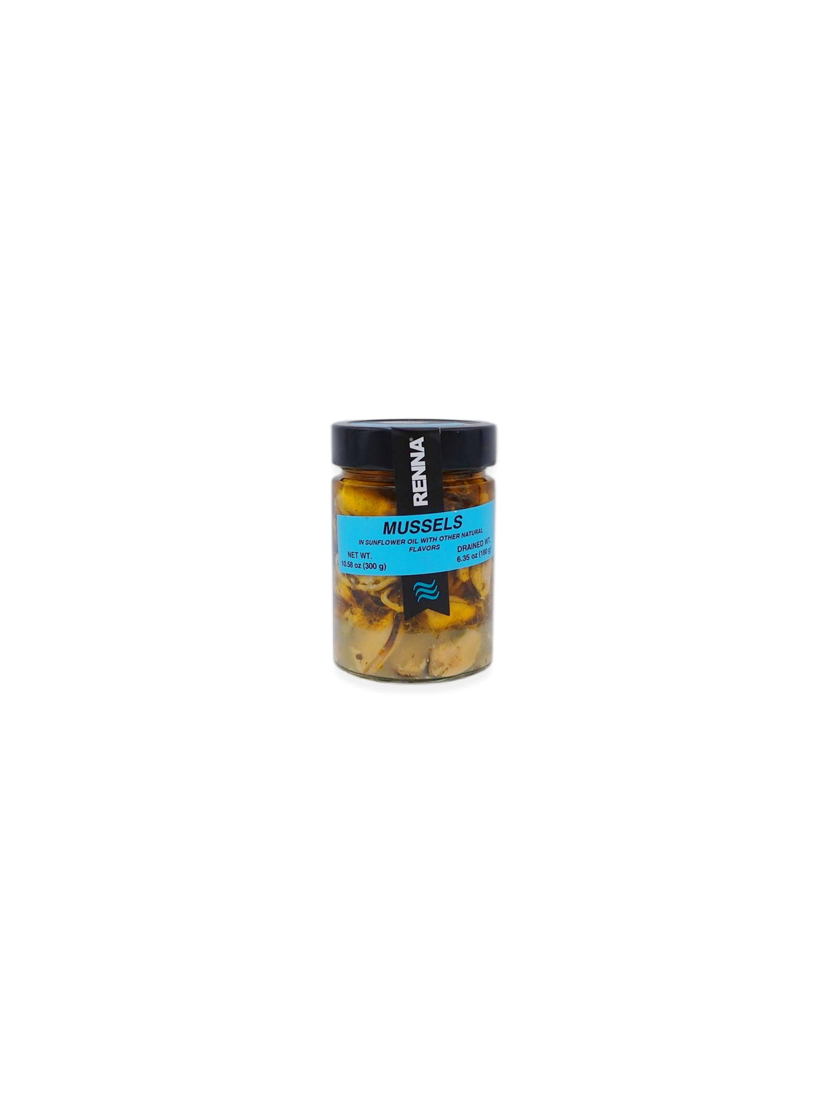 Renna Mussels Preserved in Sunflower Oil 10.58 oz