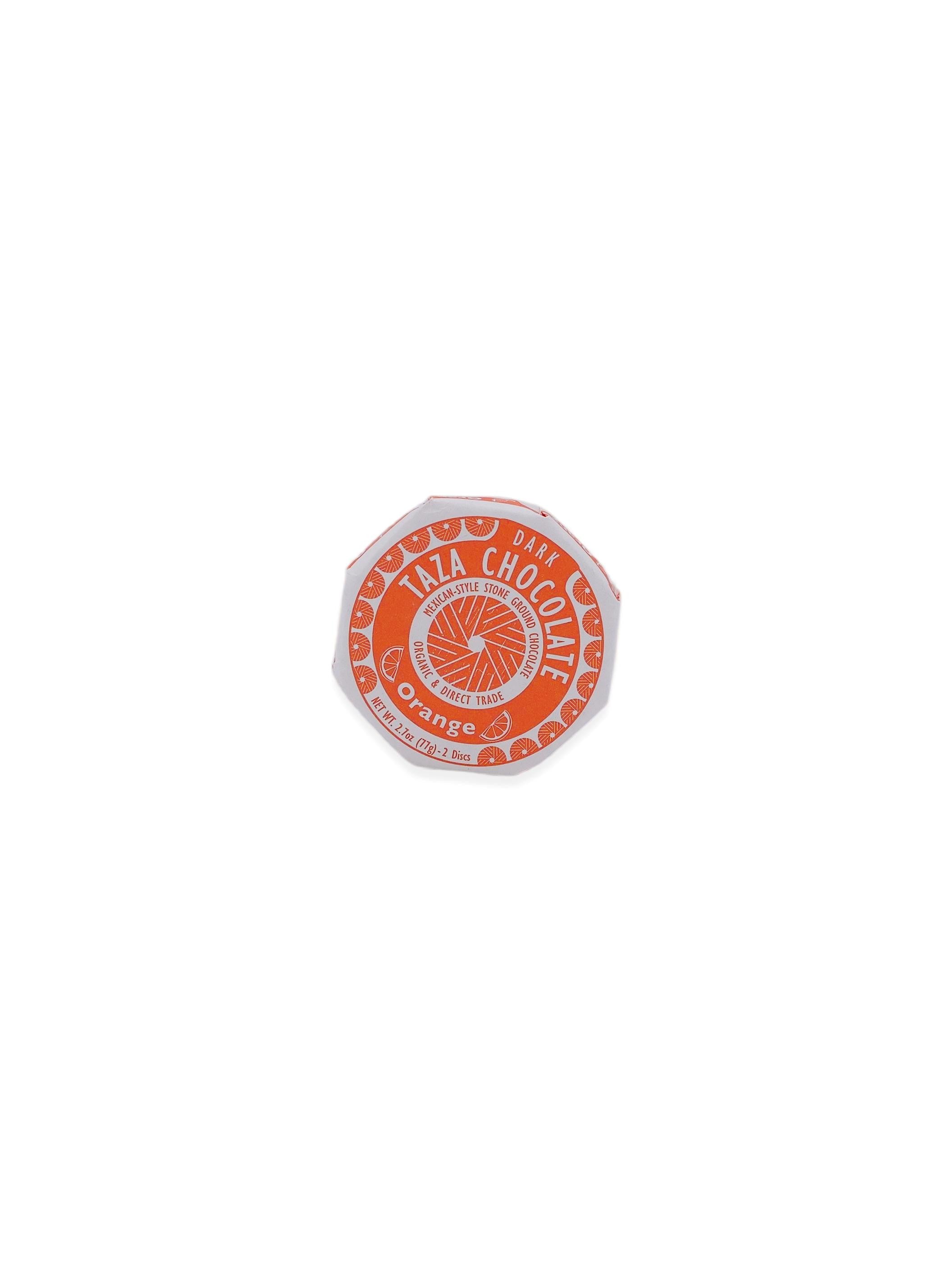 Taza Orange Chocolate Disc 2.7oz
