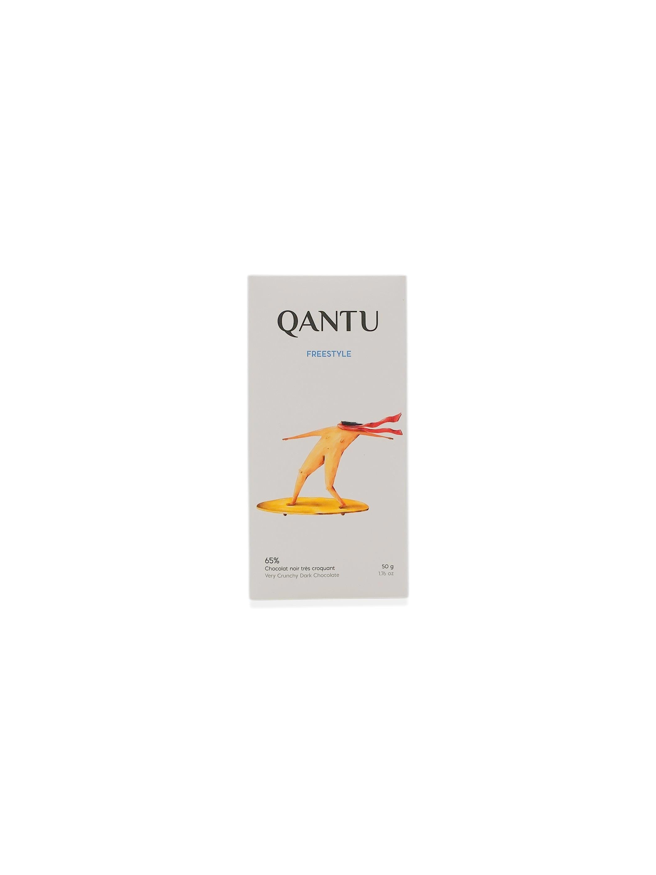 Qantu Freestyle 65% Rough Ground Chocolate Bar 50g/1.76oz