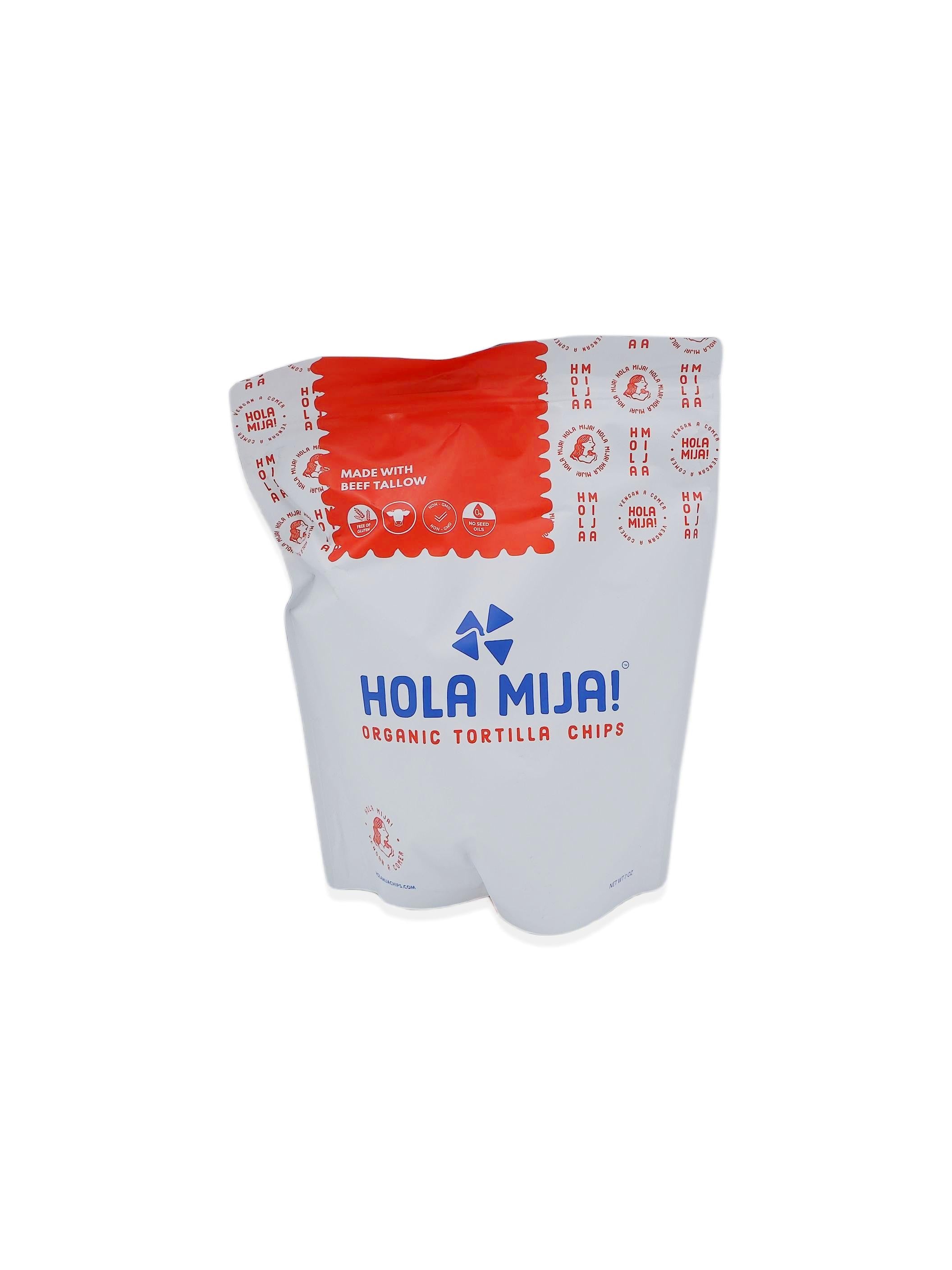 Hola Mija Organic Beef Tallow Tortilla Chips 7oz