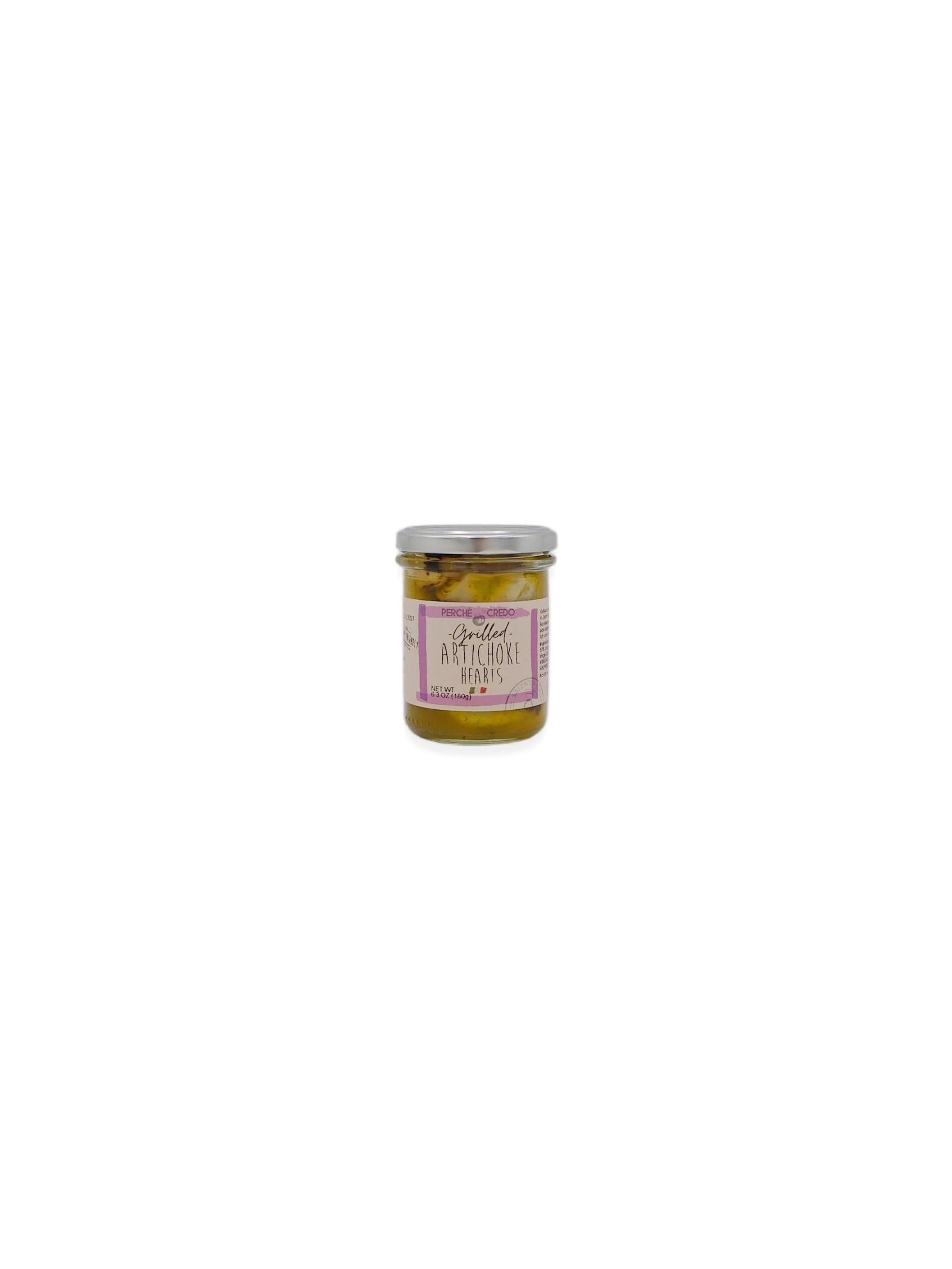 Perche ci Credo Grilled Artichoke Hearts in EVOO 180g