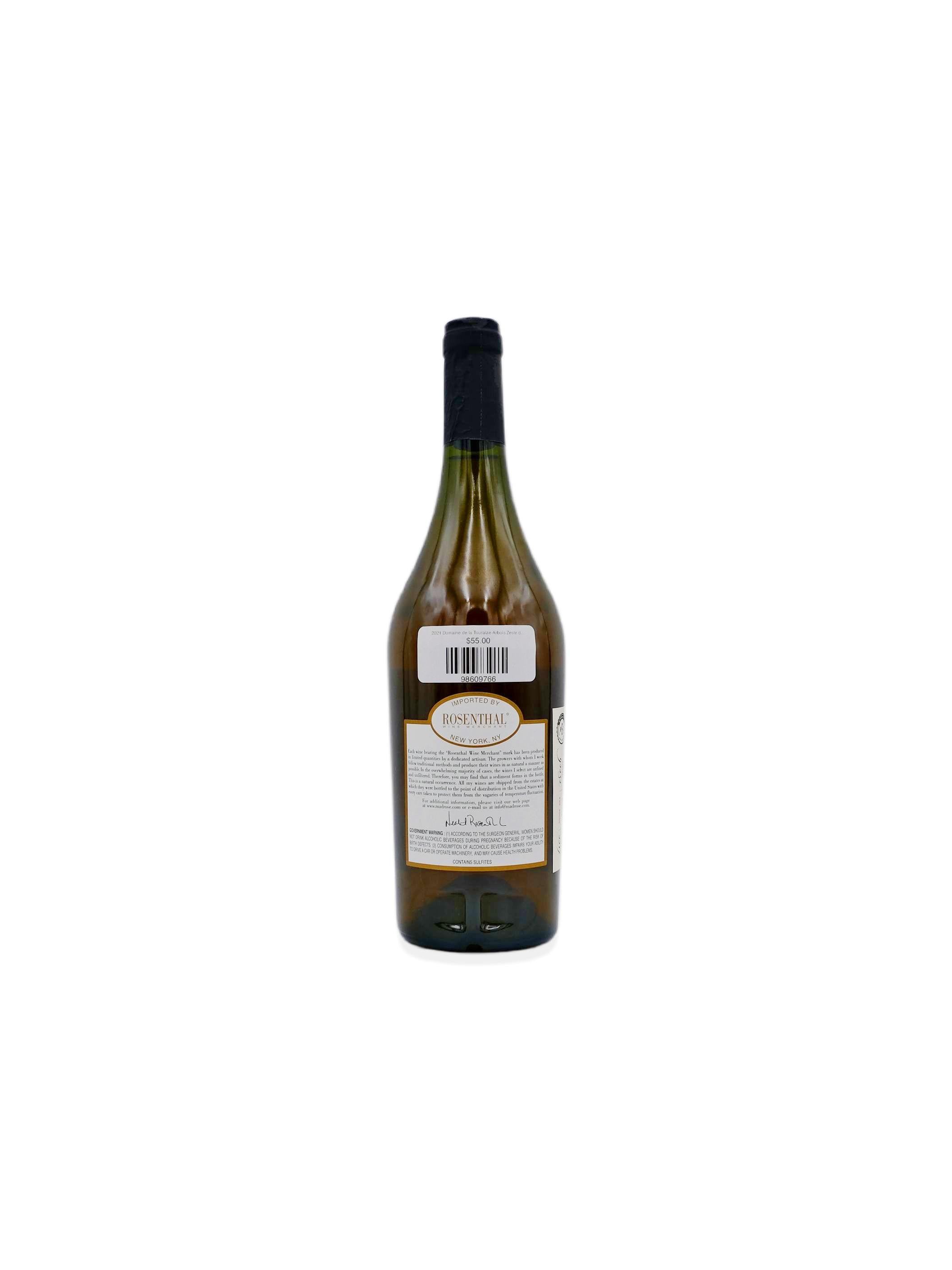 2021 Domaine de la Touraize Arbois Zeste de Savagnin Skin Contact 750mL