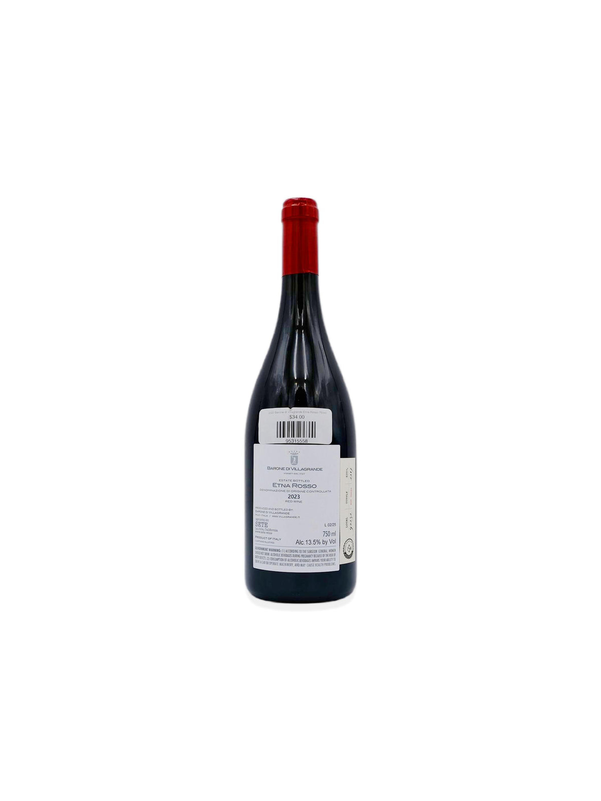 2024 Barone di Villagrande Etna Rosso 750ml