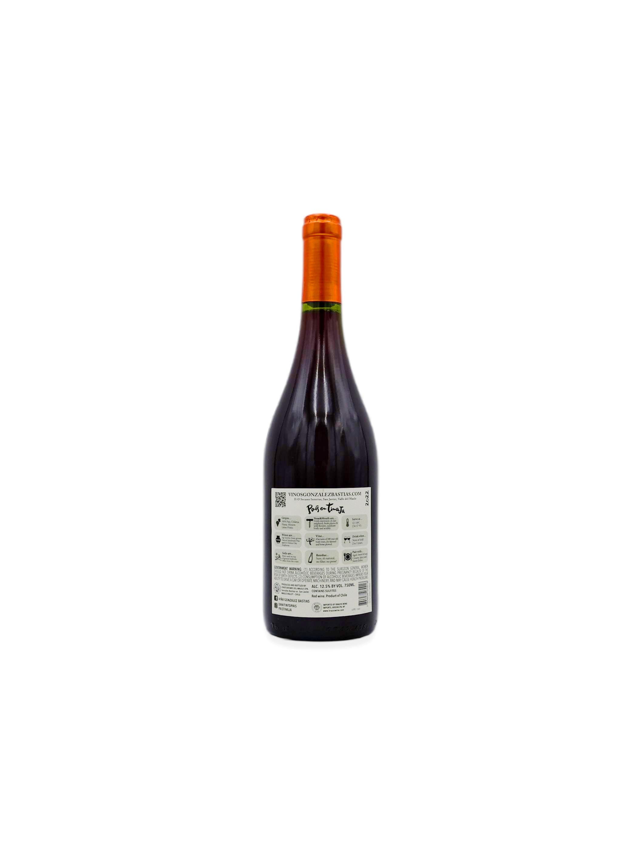 2022 Gonzáles Bastías País Tinaja 750mL