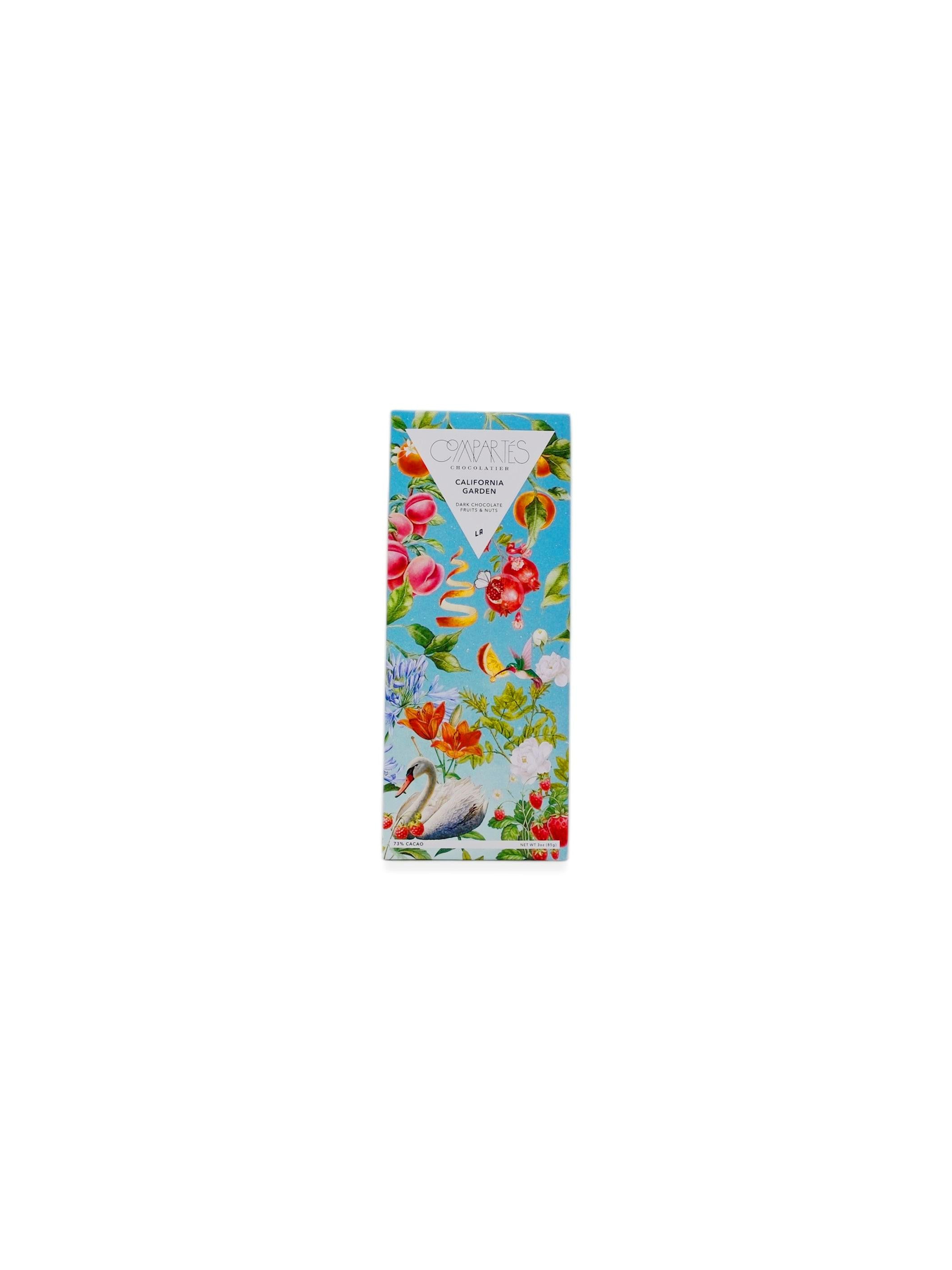 Compartes California Garden Vegan Chocolate Bar 3oz/85g