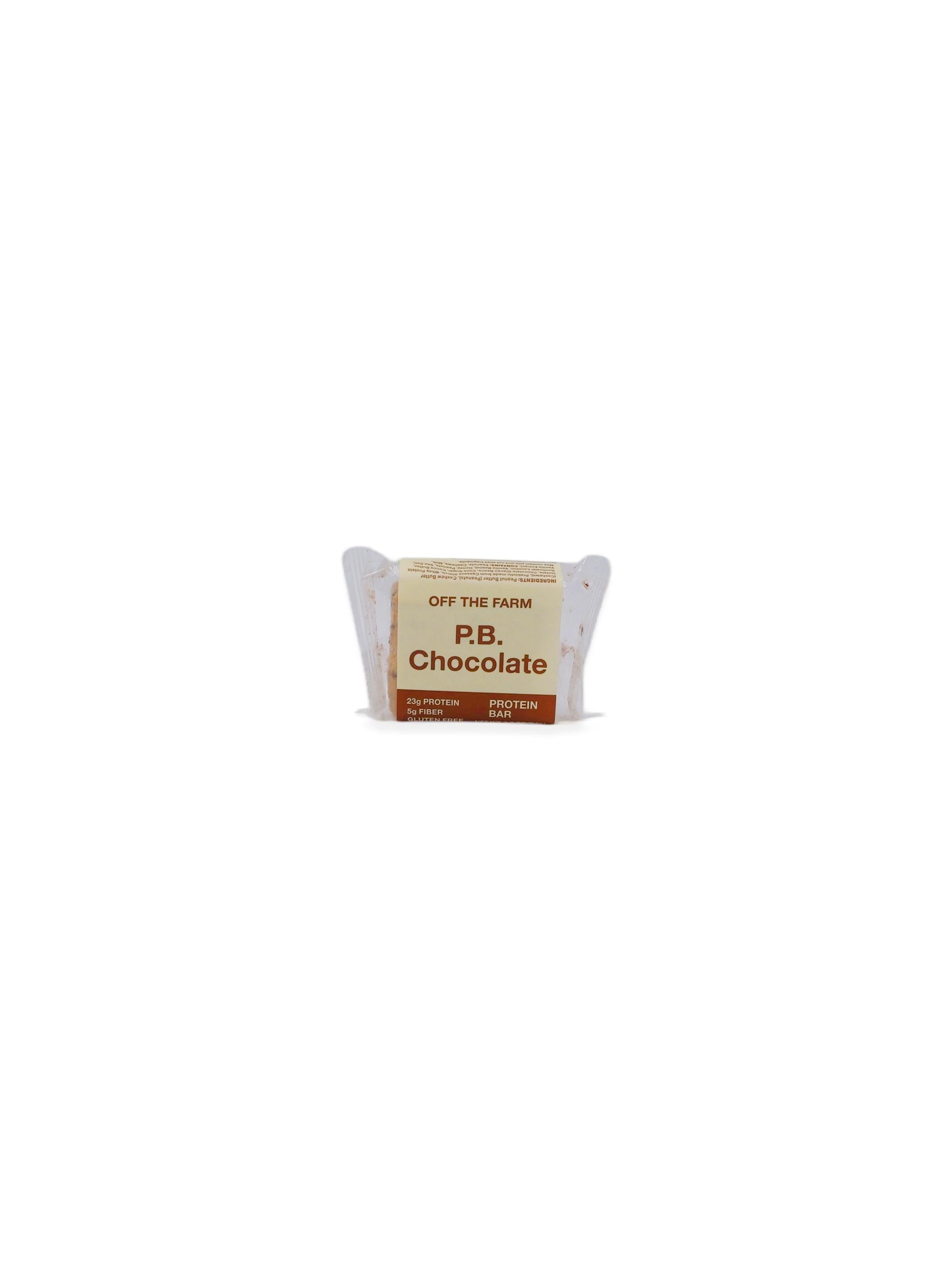 Off The Farm P.B. Chocolate Bar 3.3oz/94g