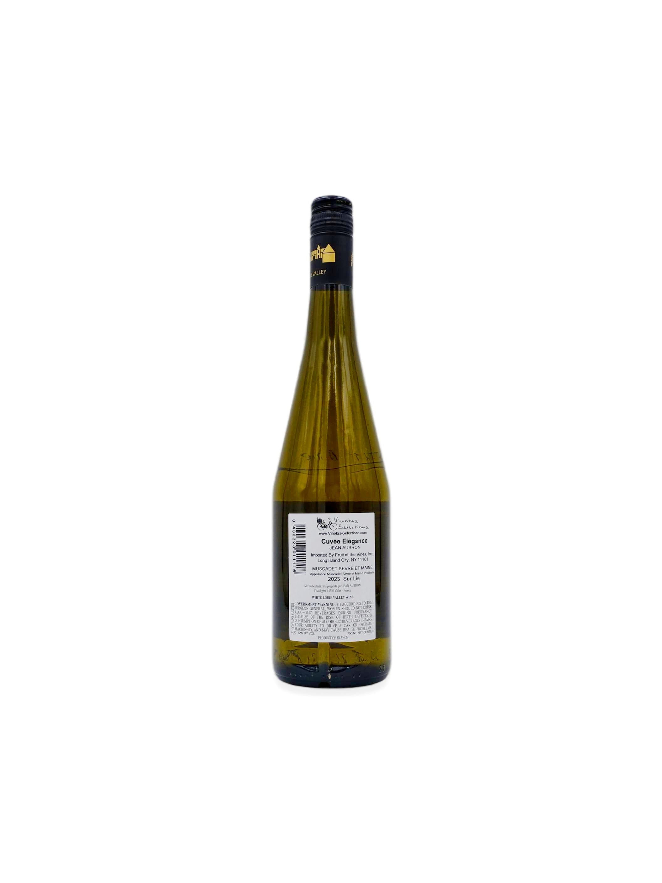 2023 Jean-Pascal Aubron Muscadet Cuvée Elegance 750mL