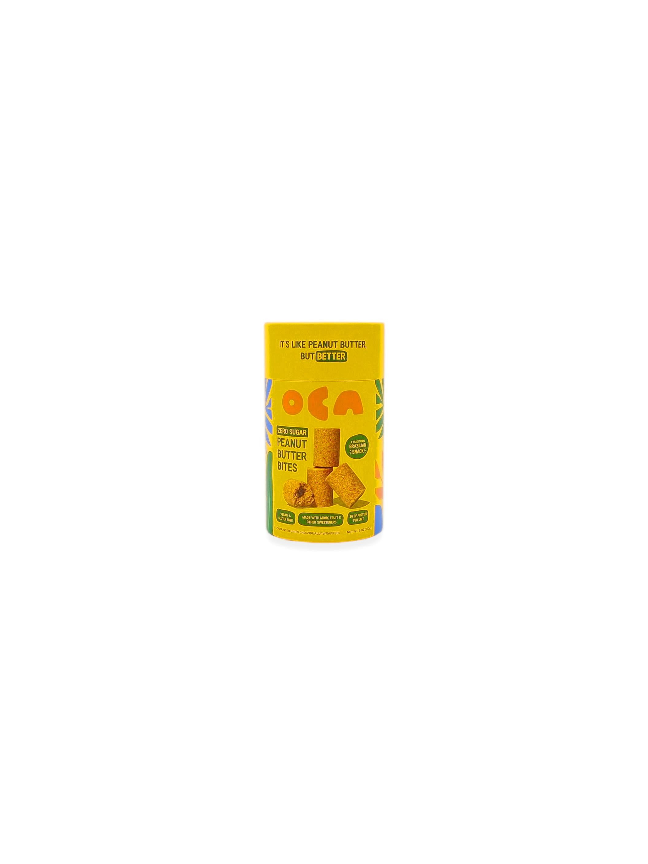 Oca Foods Brazilian Sugar-Free Peanut Butter Bites 5oz/150g