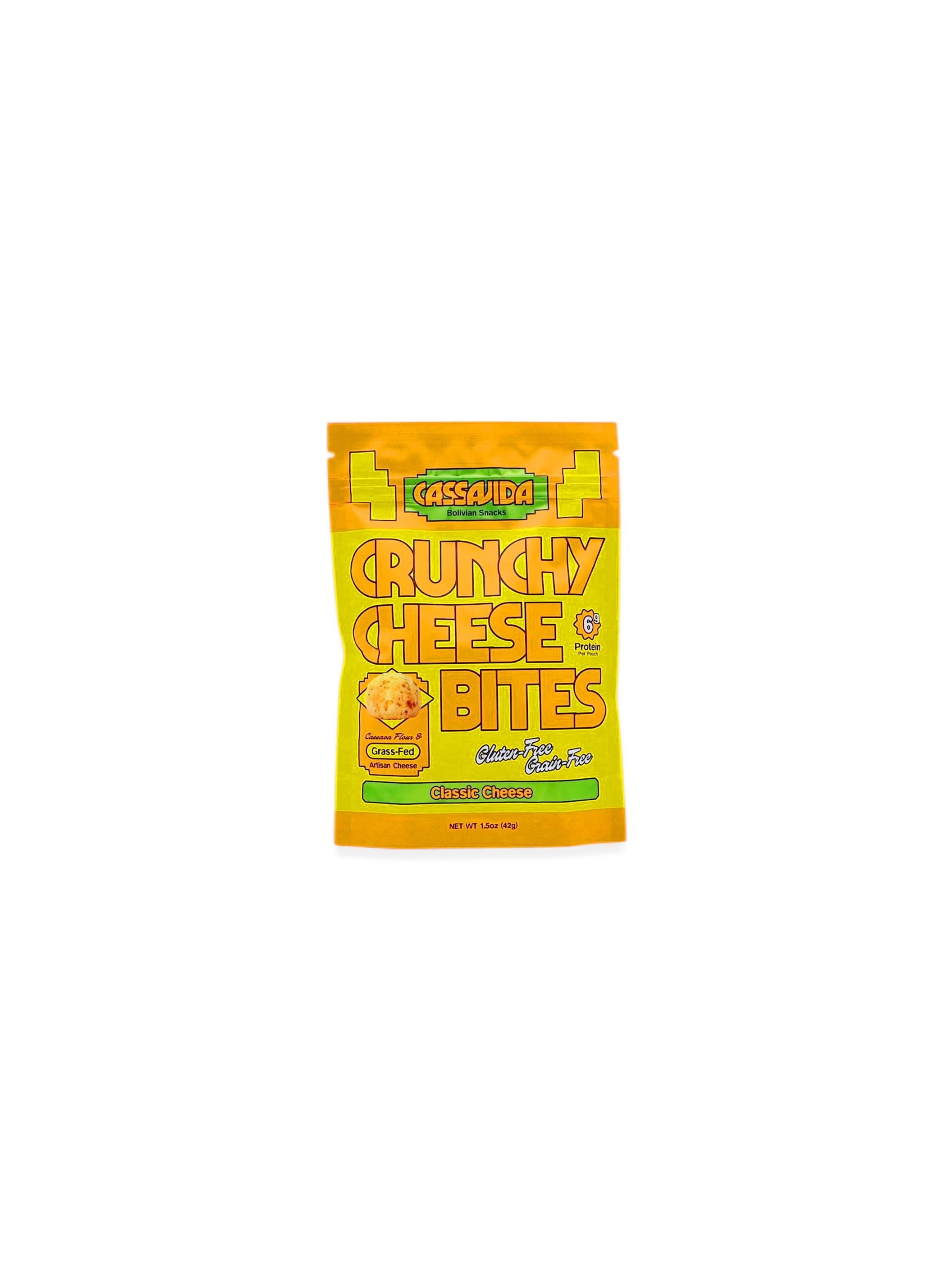 Cassavida Gluten Free Crunchy Cheese Bites 1.5oz/42g