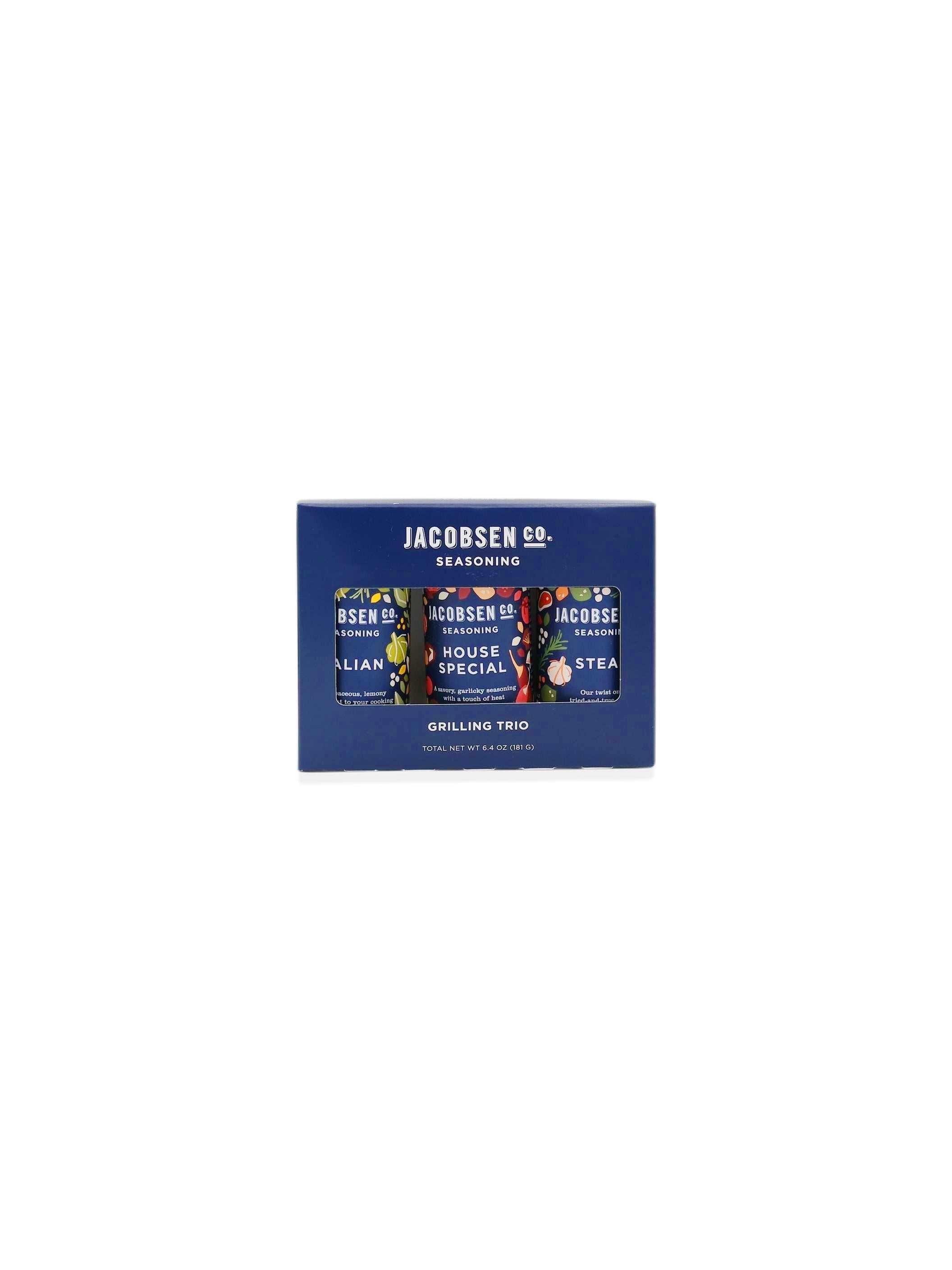 Jacobsen Salt Co. Grilling Trio Seasoning Bundle 181g