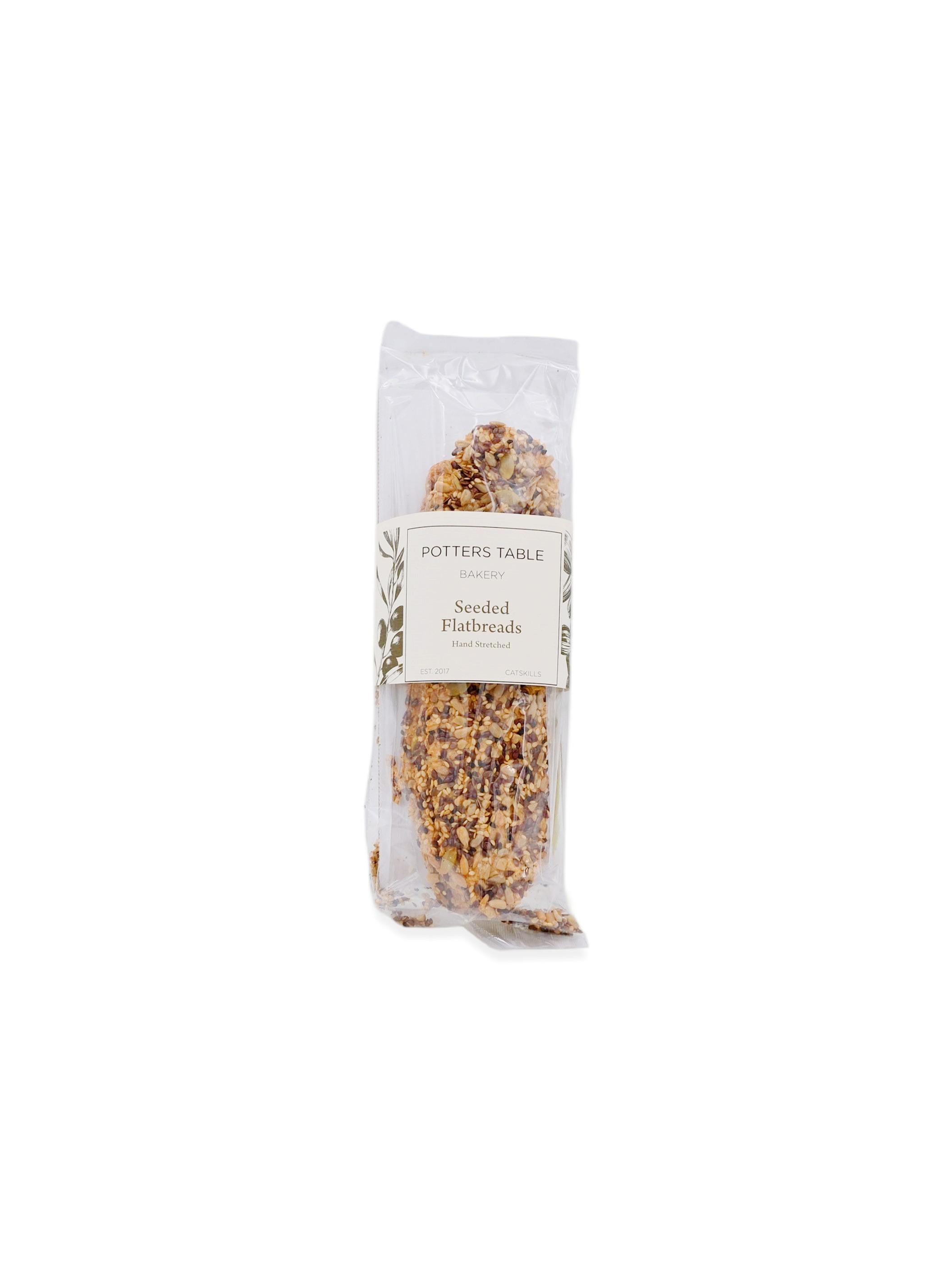 Potters Table Seeded Olive Oil Flatbreads 2.5oz