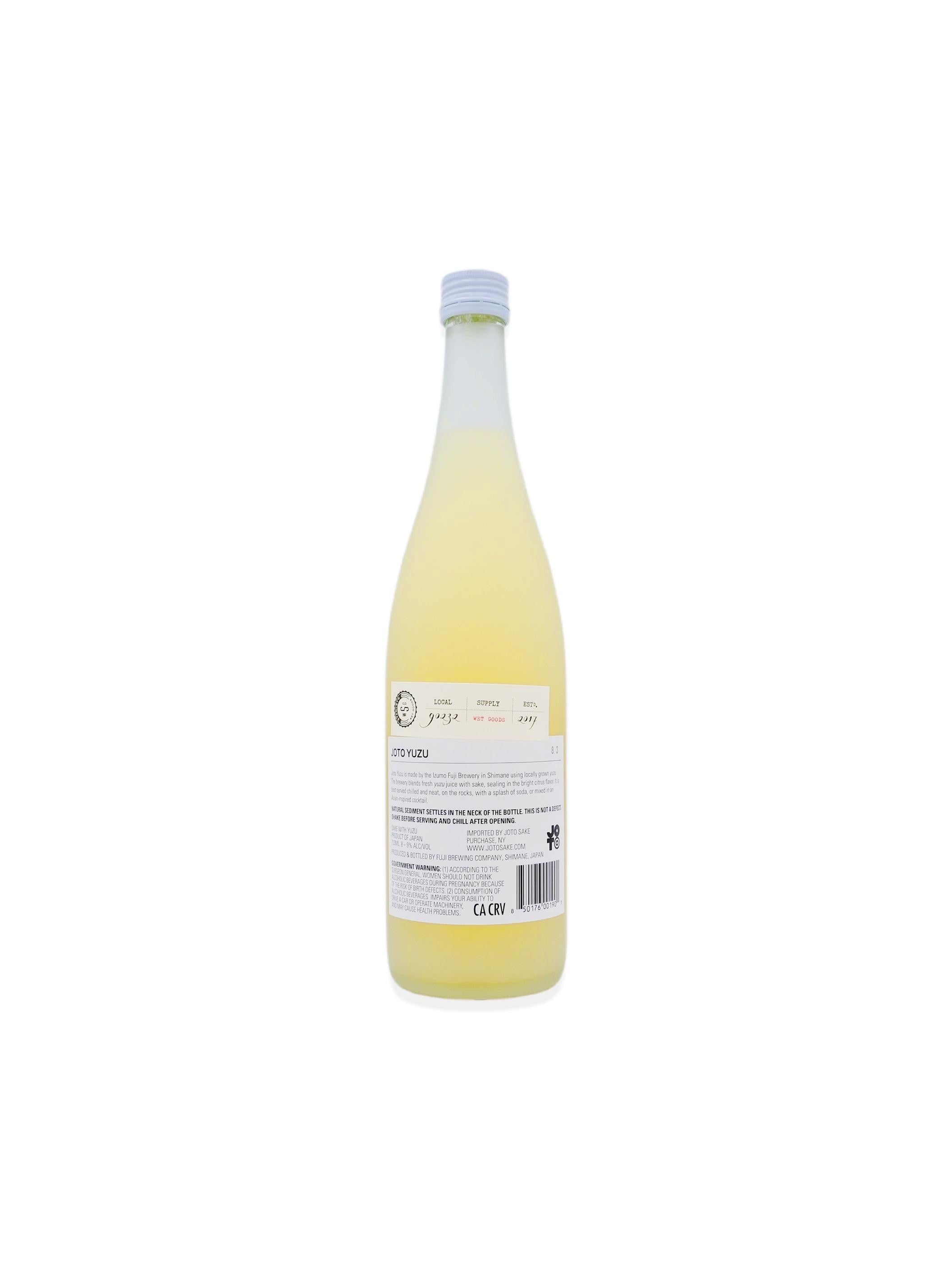 Joto 'The Citrus One' Yuzu Sake 720ml