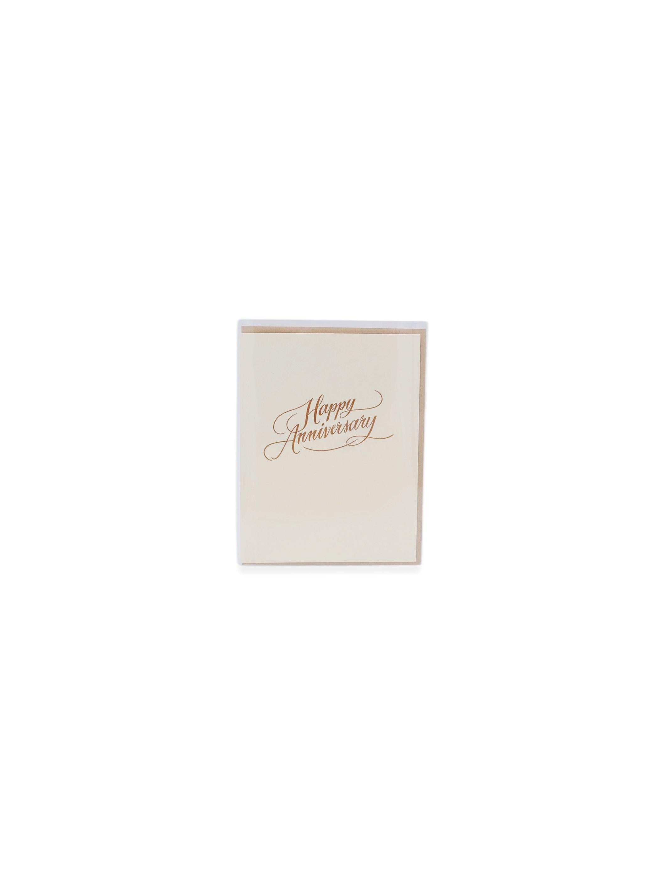 Letterpress Cards - Happy Anniversary