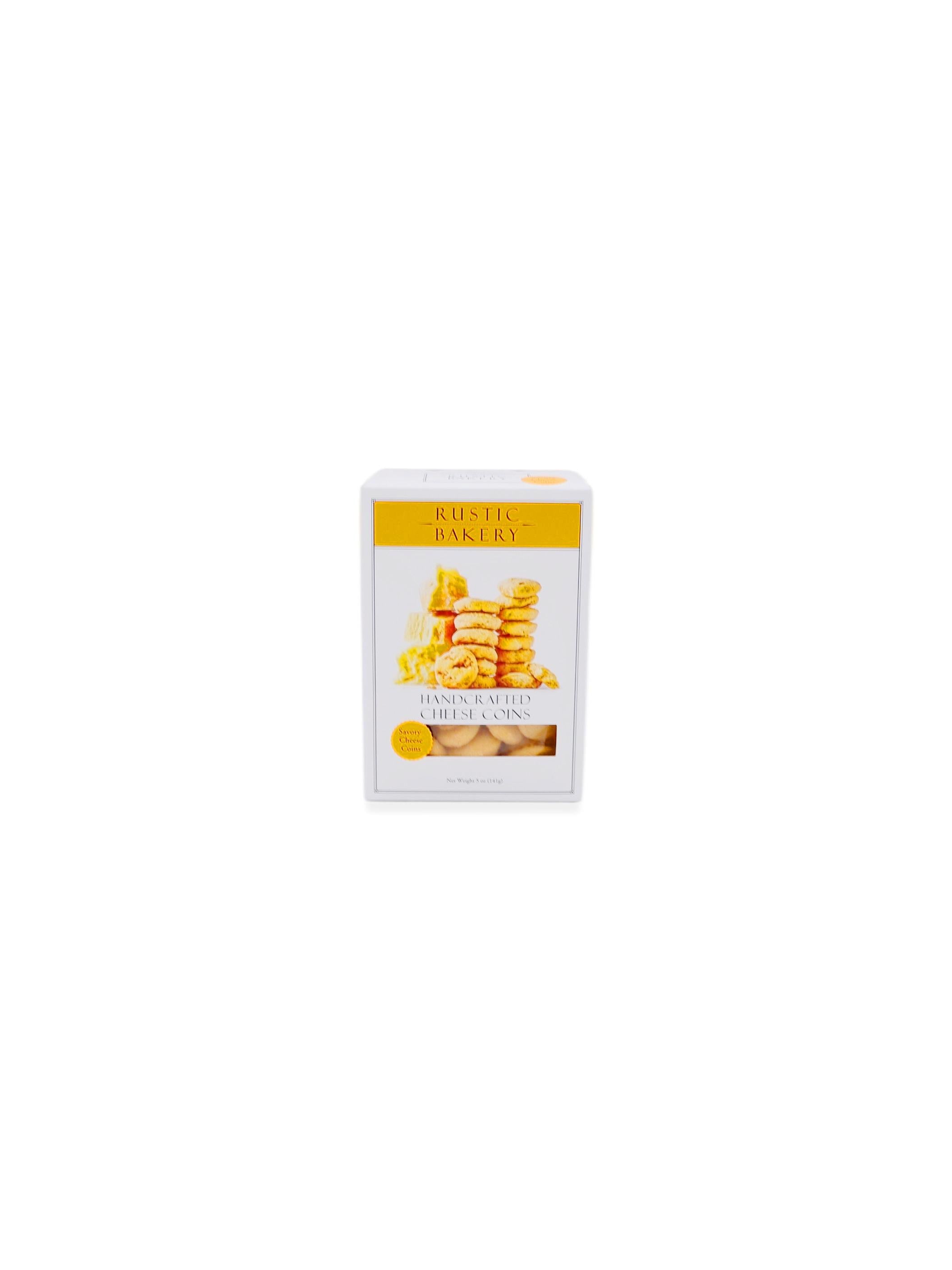 Rustic Bakery Savory Cheese Coins Box 5oz
