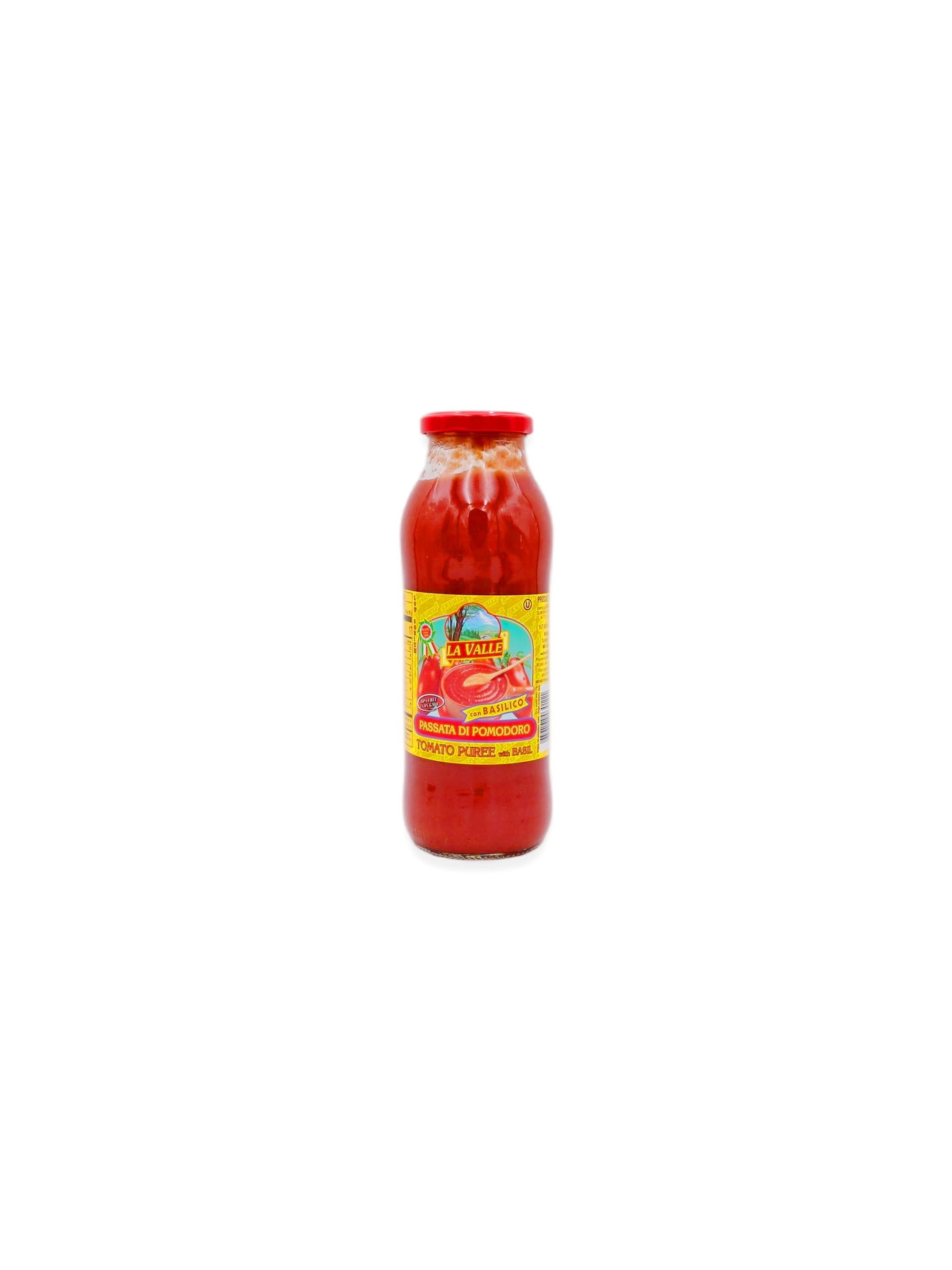 La Valle Tomato Puree with Basil 24oz