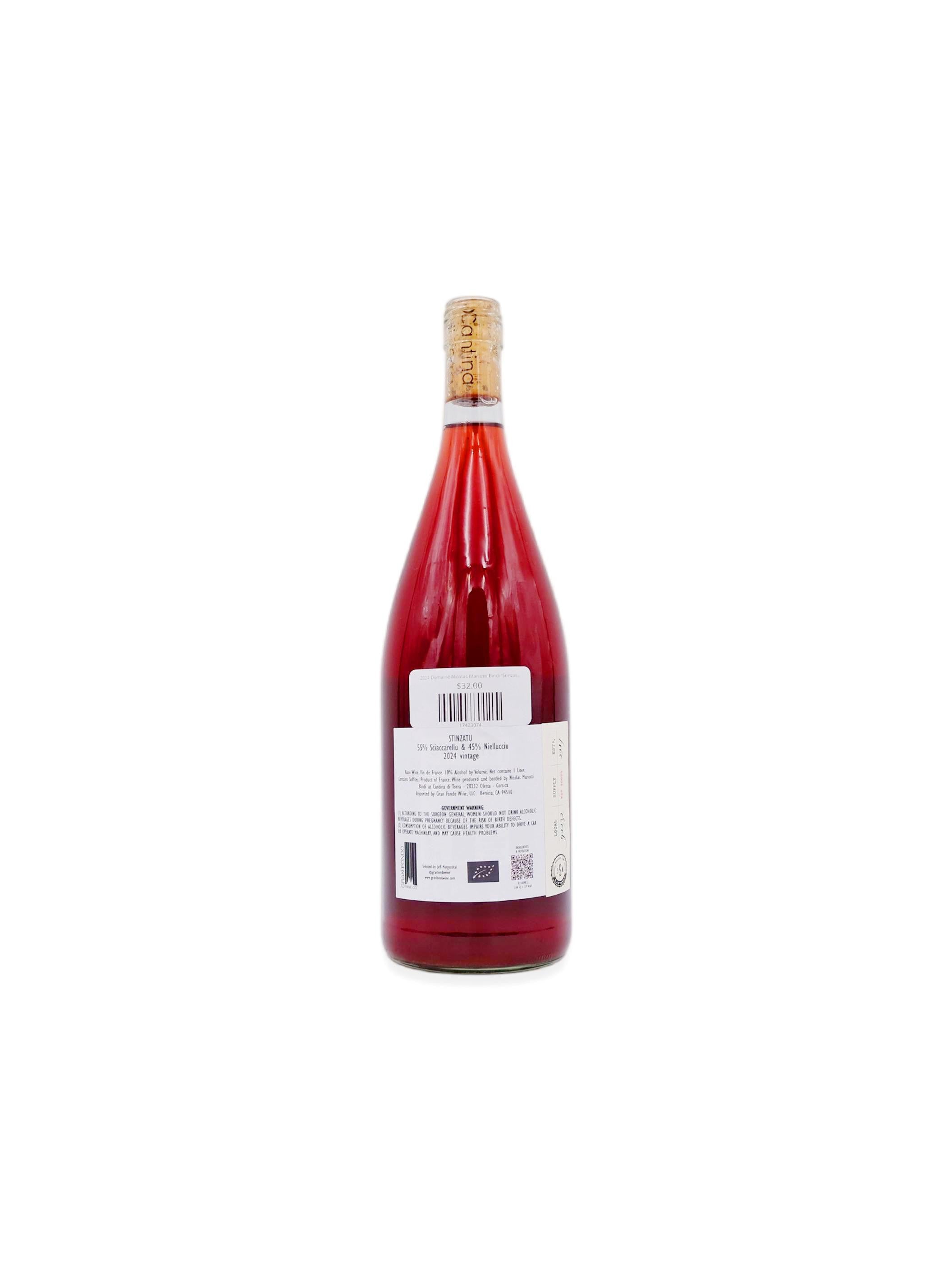 2024 Domaine Nicolas Mariotti Bindi 'Stinzatu' 1L