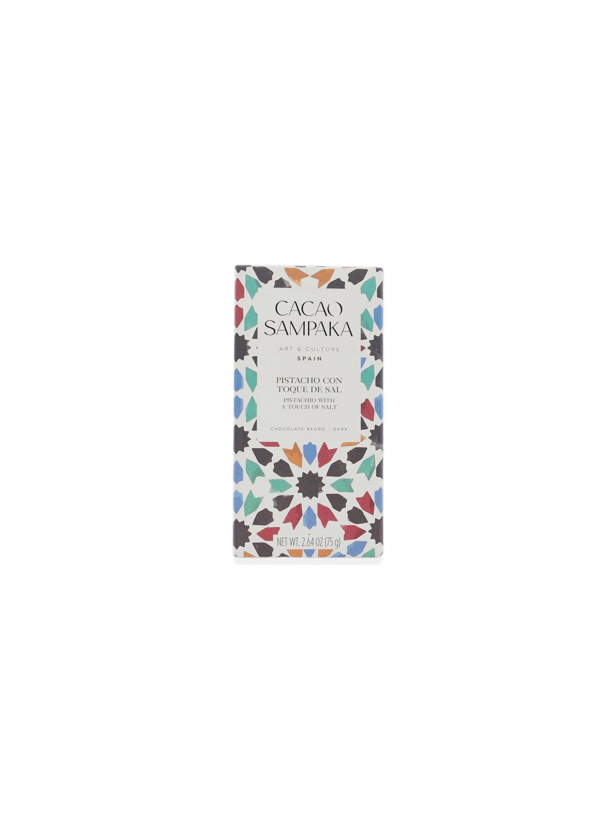 Cacao Sampaka Pistachio 44% (Gaudi) 75g