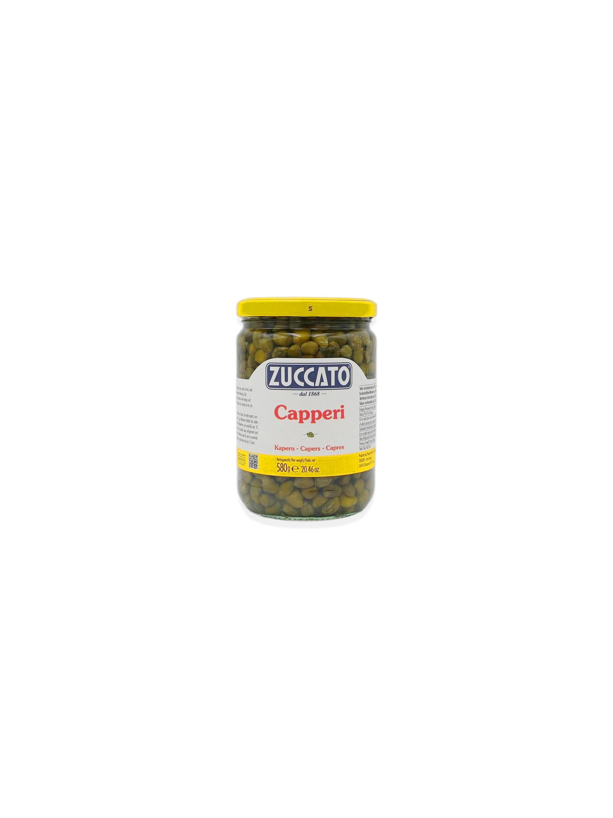 Zuccato Capers 580g