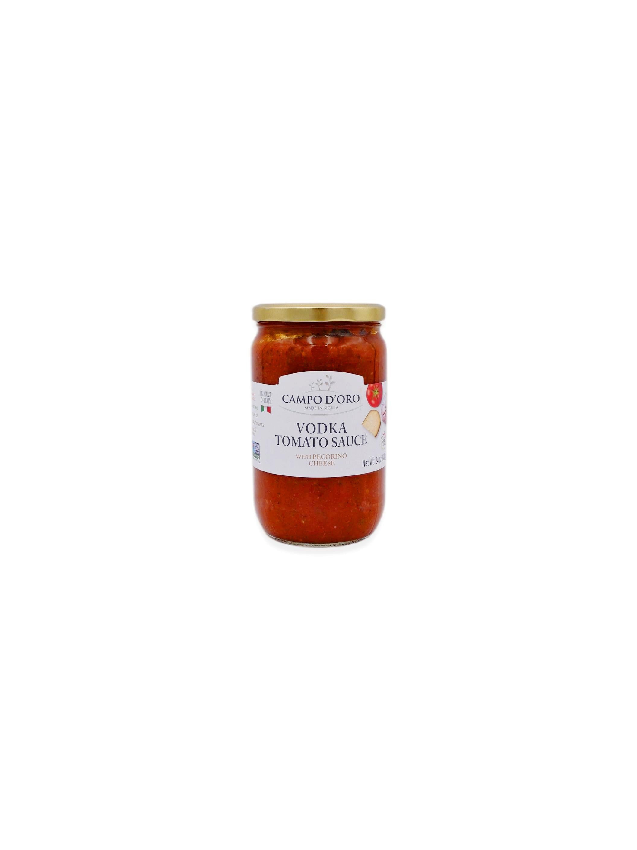 Campo D'Oro Sicilian Vodka Tomato Sauce 24oz/680g