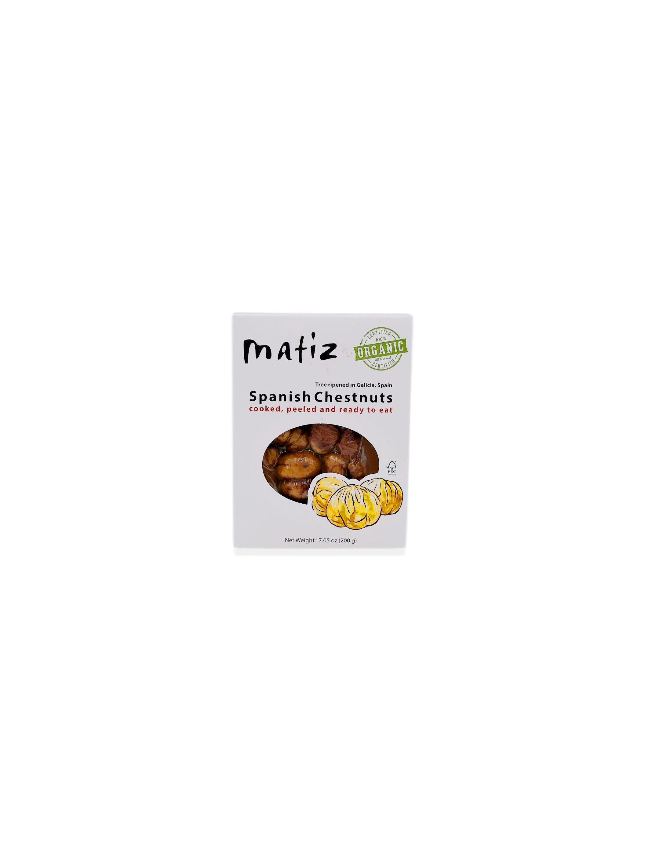 Matiz Organic Chestnuts 7oz