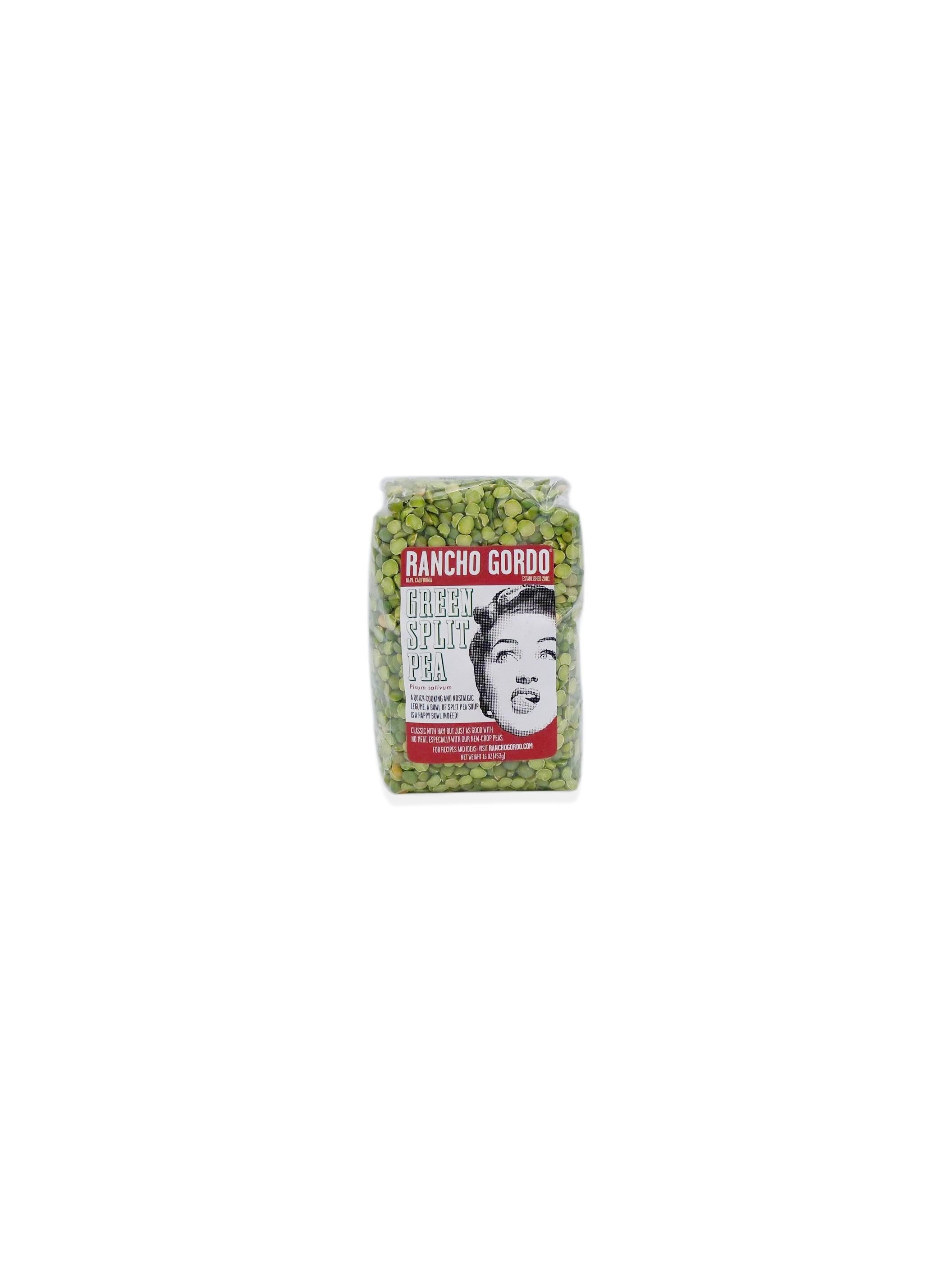 Rancho Gordo Green Split Pea 16oz/453g