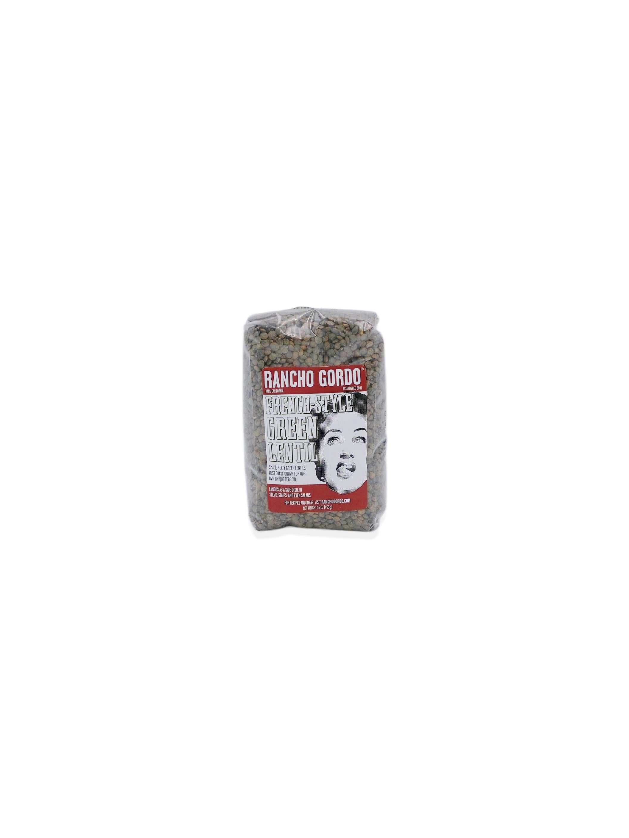 Rancho Gordo French-Style Green Lentils 16oz/453g